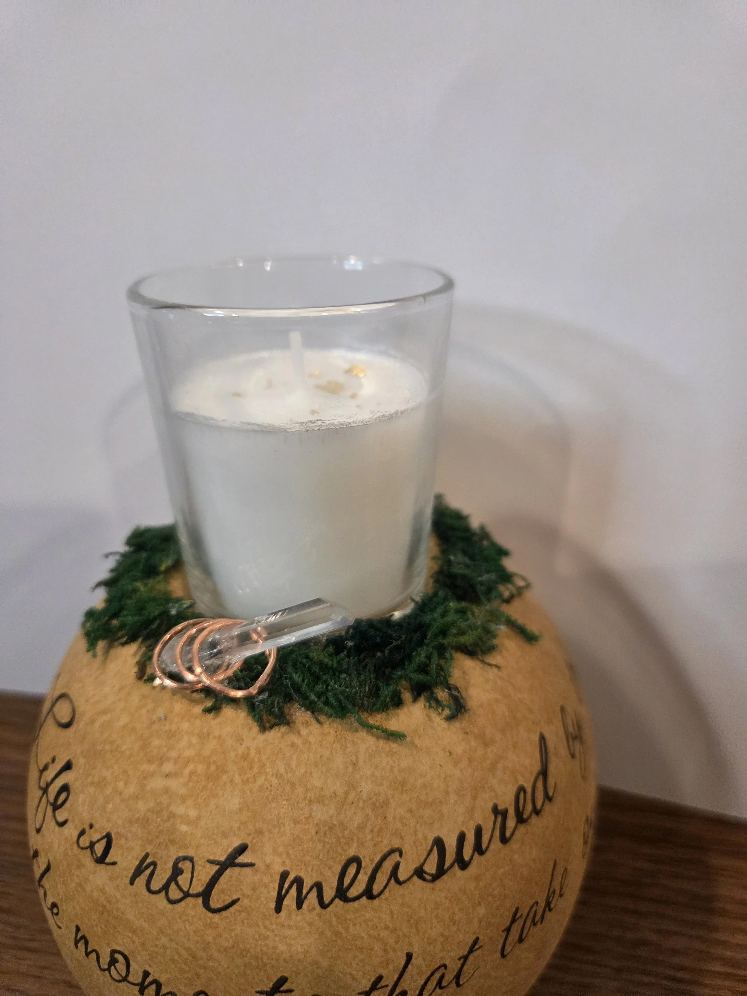 Life Candle Holder – The Heart’s Journey Collection | Mindfulness & Gratitude Decor