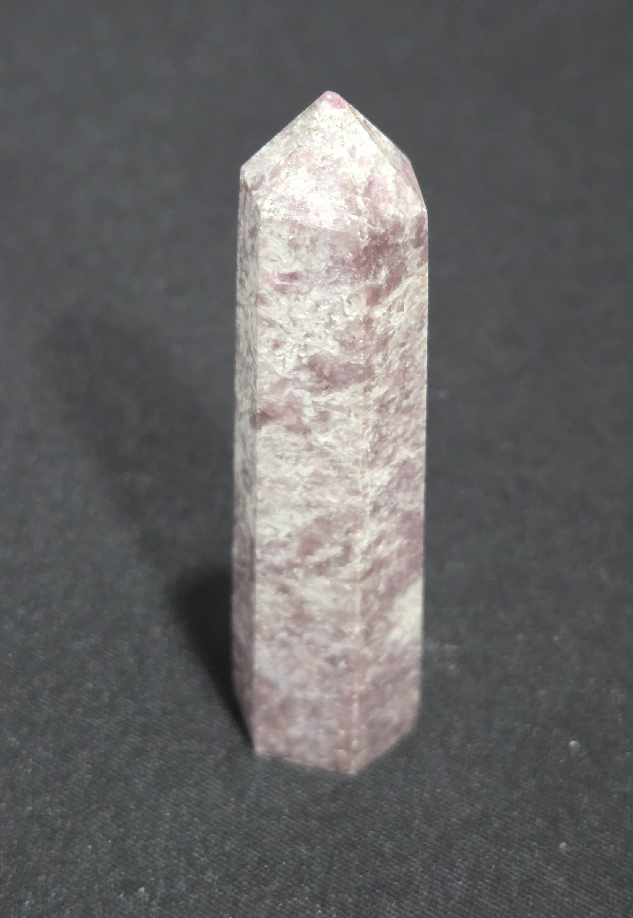 Pink Tourmaline in Rhyolite Tower DEW Flare | Hand-Polished Natural Gemstone | Heart Chakra Love, Emotional Healing, Gentle Strength & Compassionate Joy | Divine Exchange Within