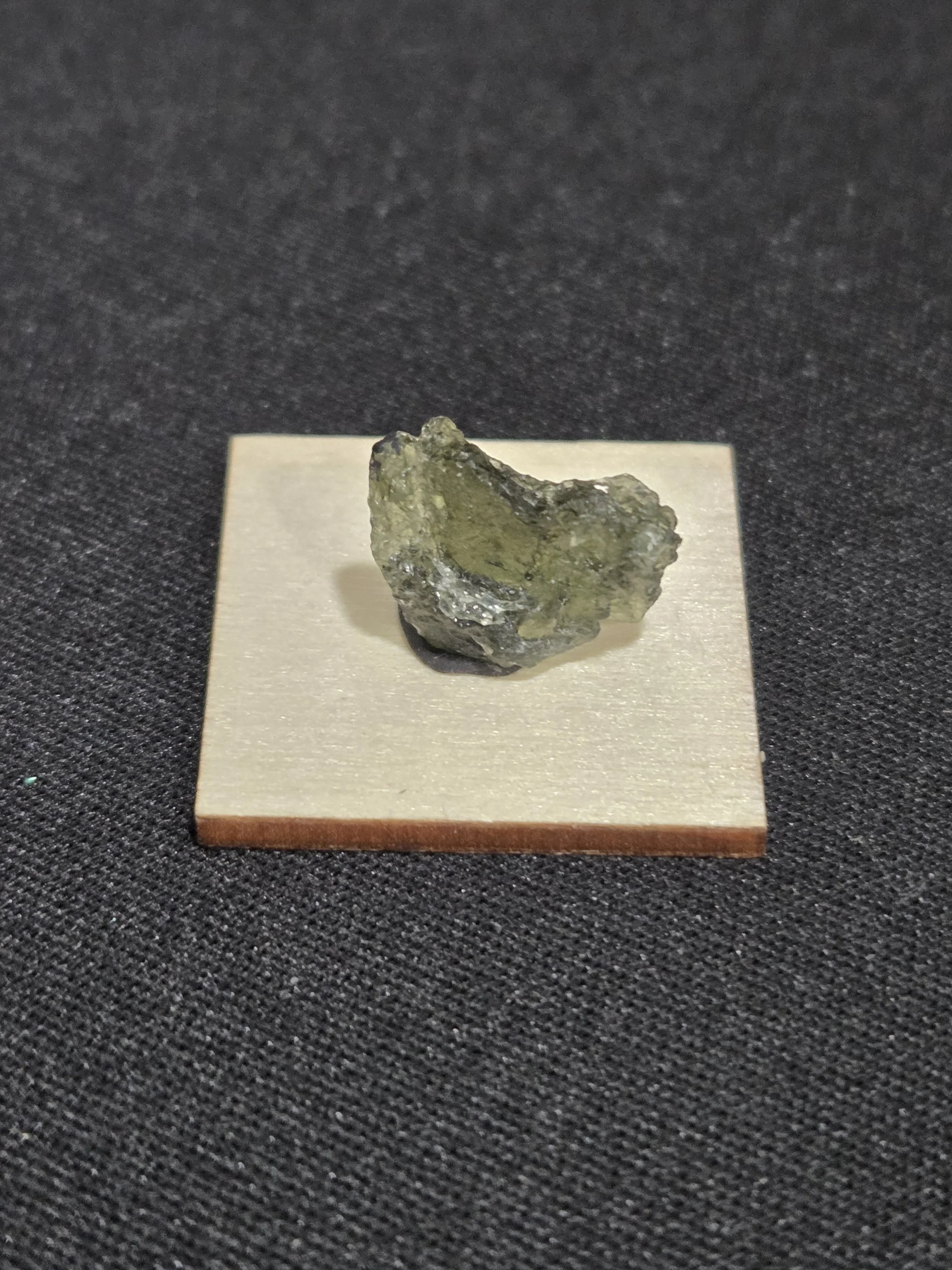 Moldavite Specimen DEW Flare | Natural Raw Tektite from Czech Republic | Heart & Third Eye Chakra Activation, Rapid Transformation & Cosmic Connection | Divine Exchange Within
