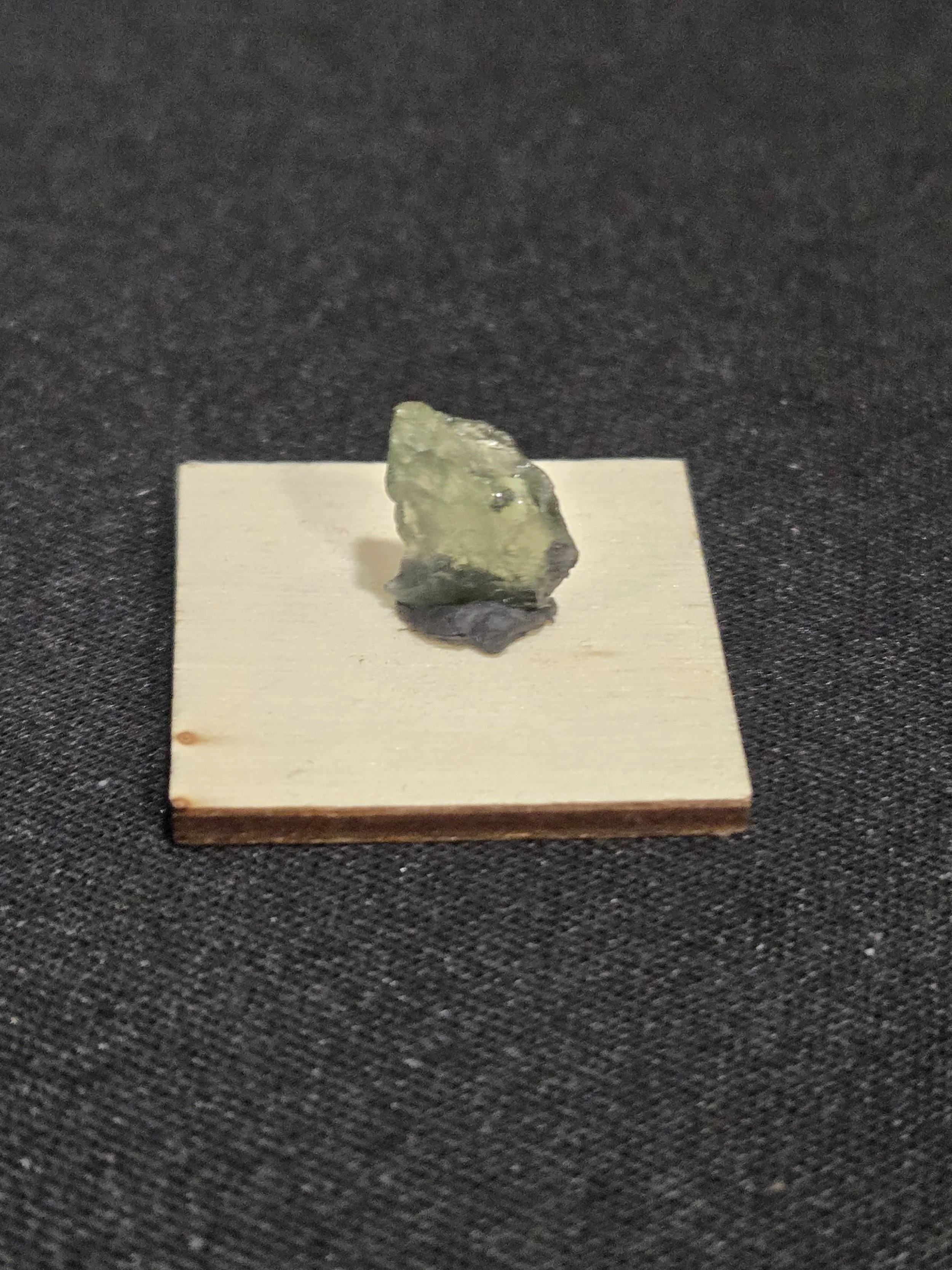 Moldavite Specimen DEW Flare | Natural Raw Tektite from Czech Republic | Heart & Third Eye Chakra Activation, Rapid Transformation & Cosmic Connection | Divine Exchange Within