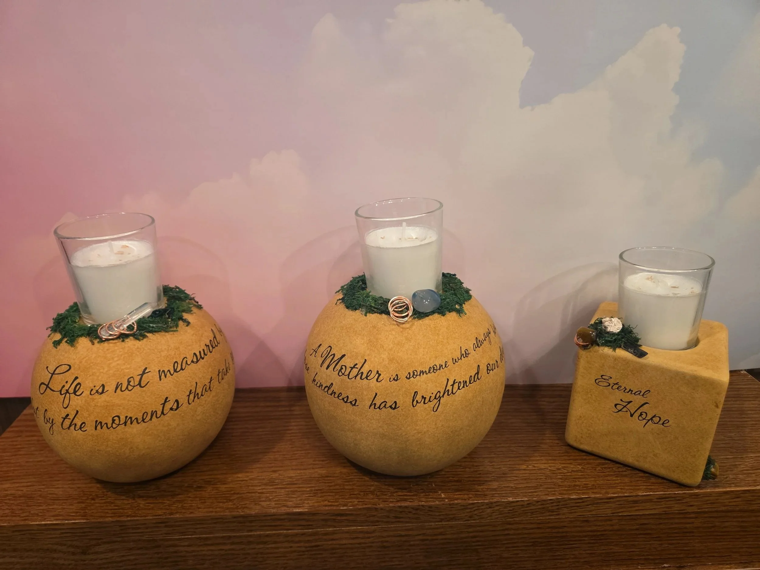 Hearts journey 3 candle holder collection