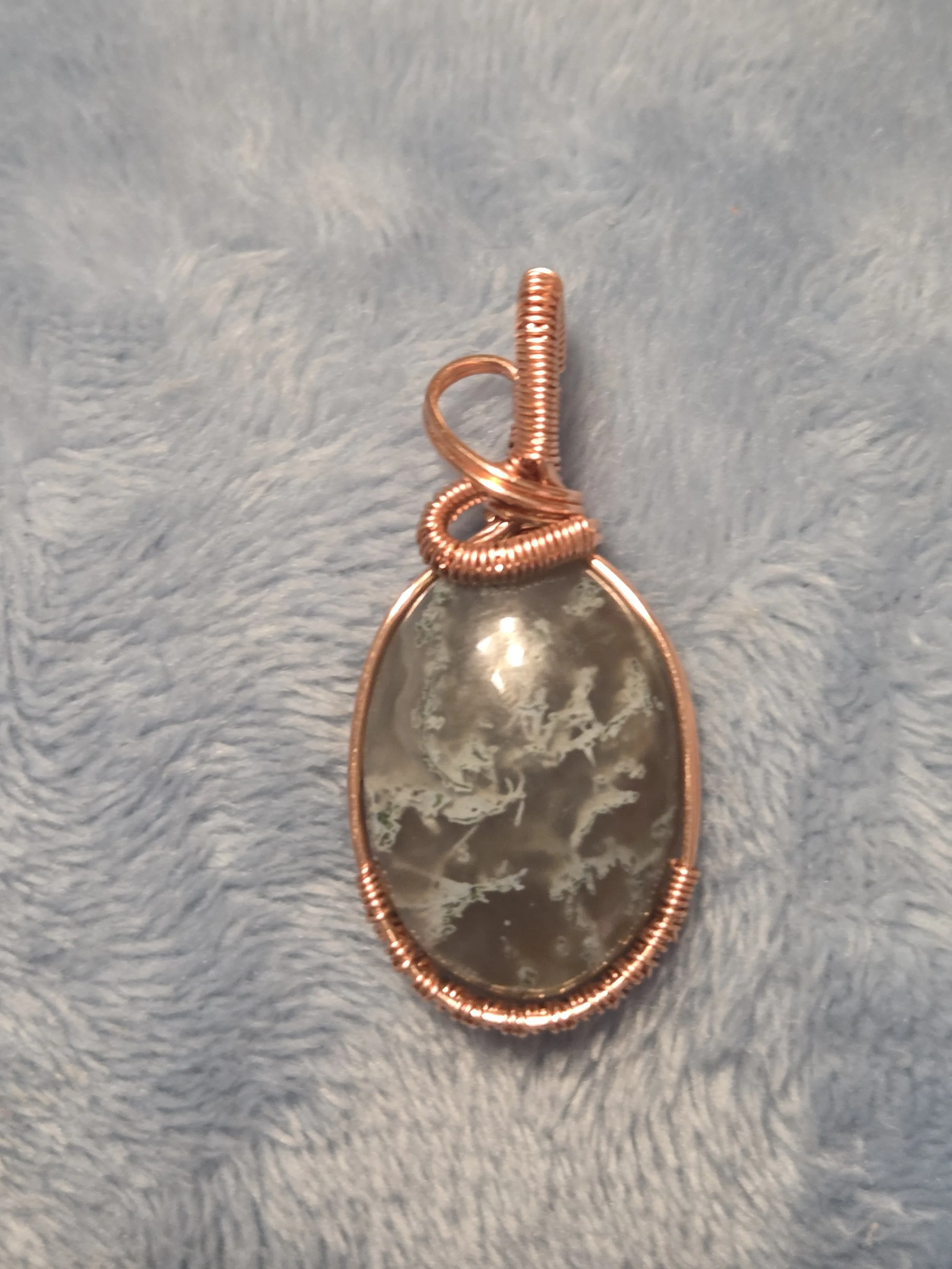 Moss Agate Pendant
