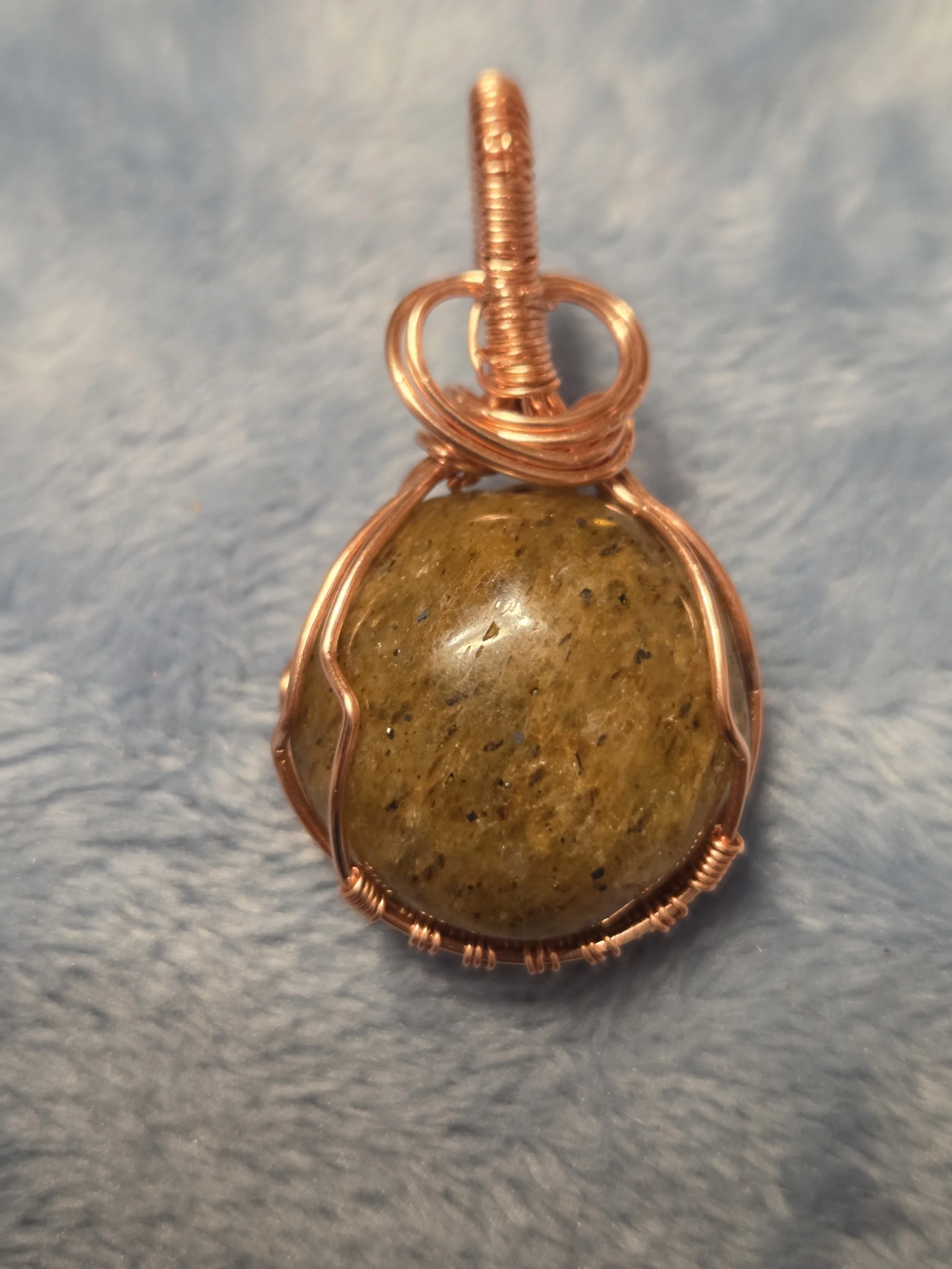 Harlequin Quartz Pendant