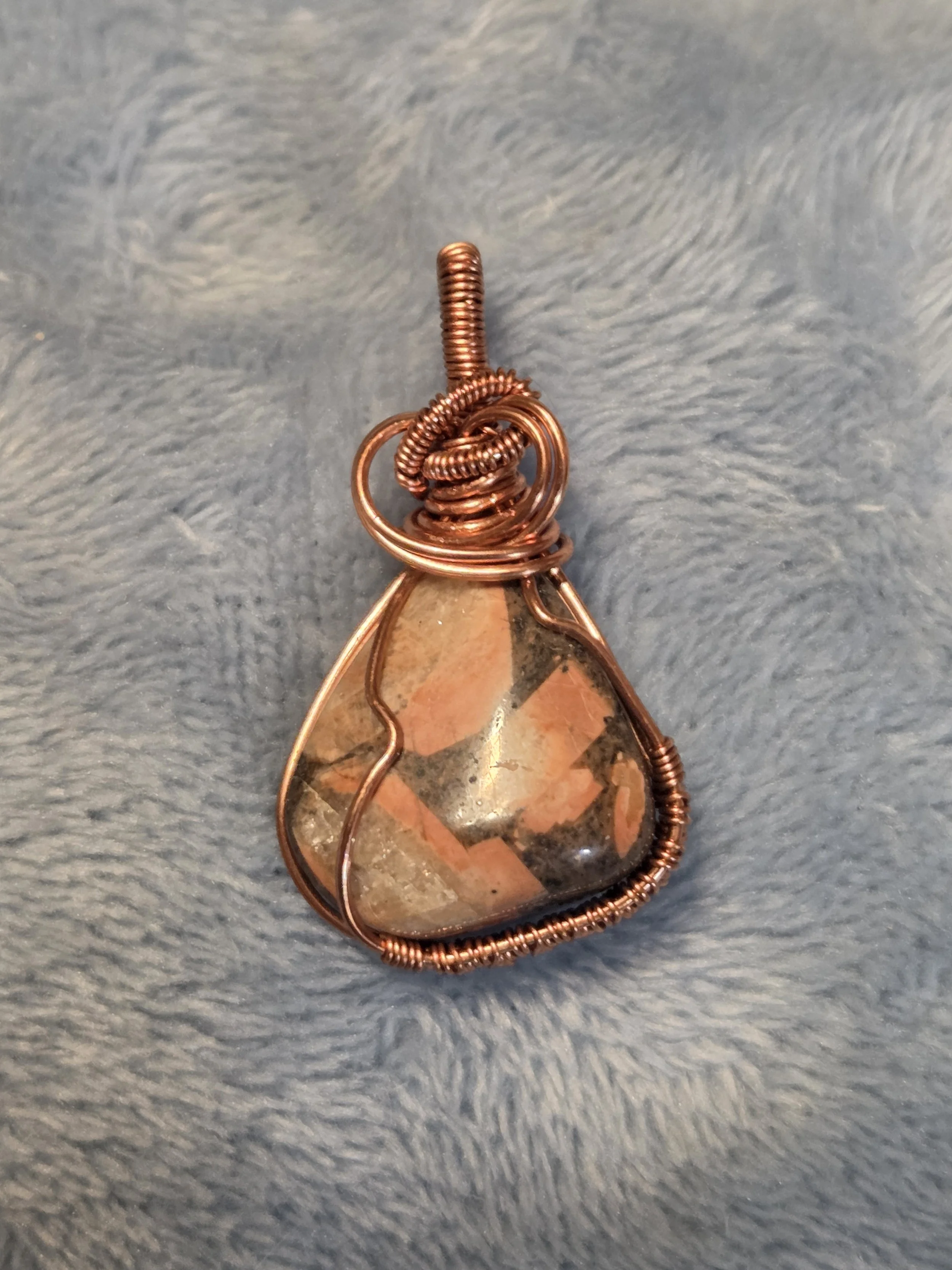 Fire Agate Pendant