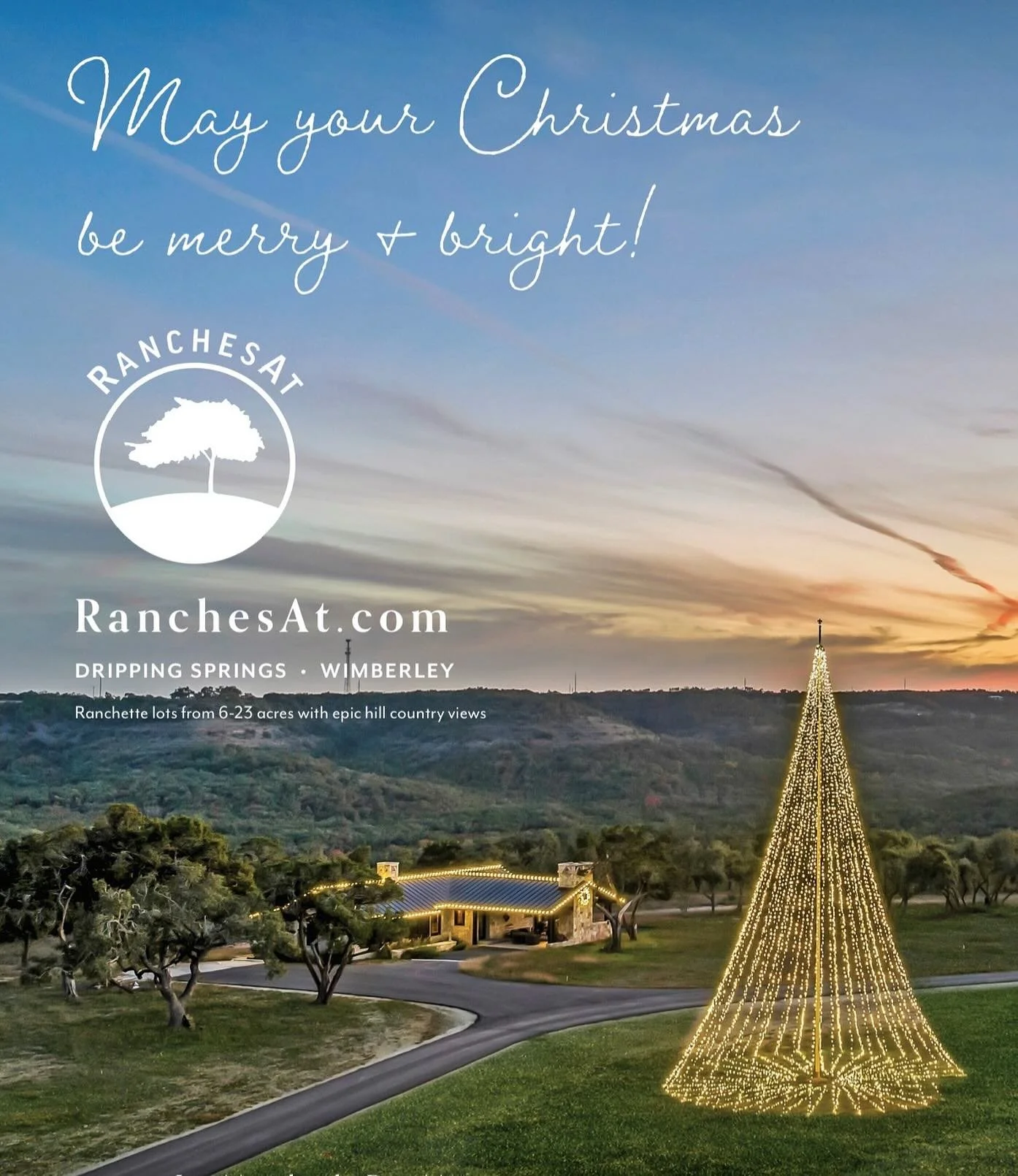 As the Christmas season comes to a close, we&rsquo;re reflecting on the beauty of the Texas Hill Country &mdash; from awe-inspiring views to majestic sunsets and rolling hills. 🌄✨

Ready for your slice of paradise?
4 communities. 4 highly sought-aft