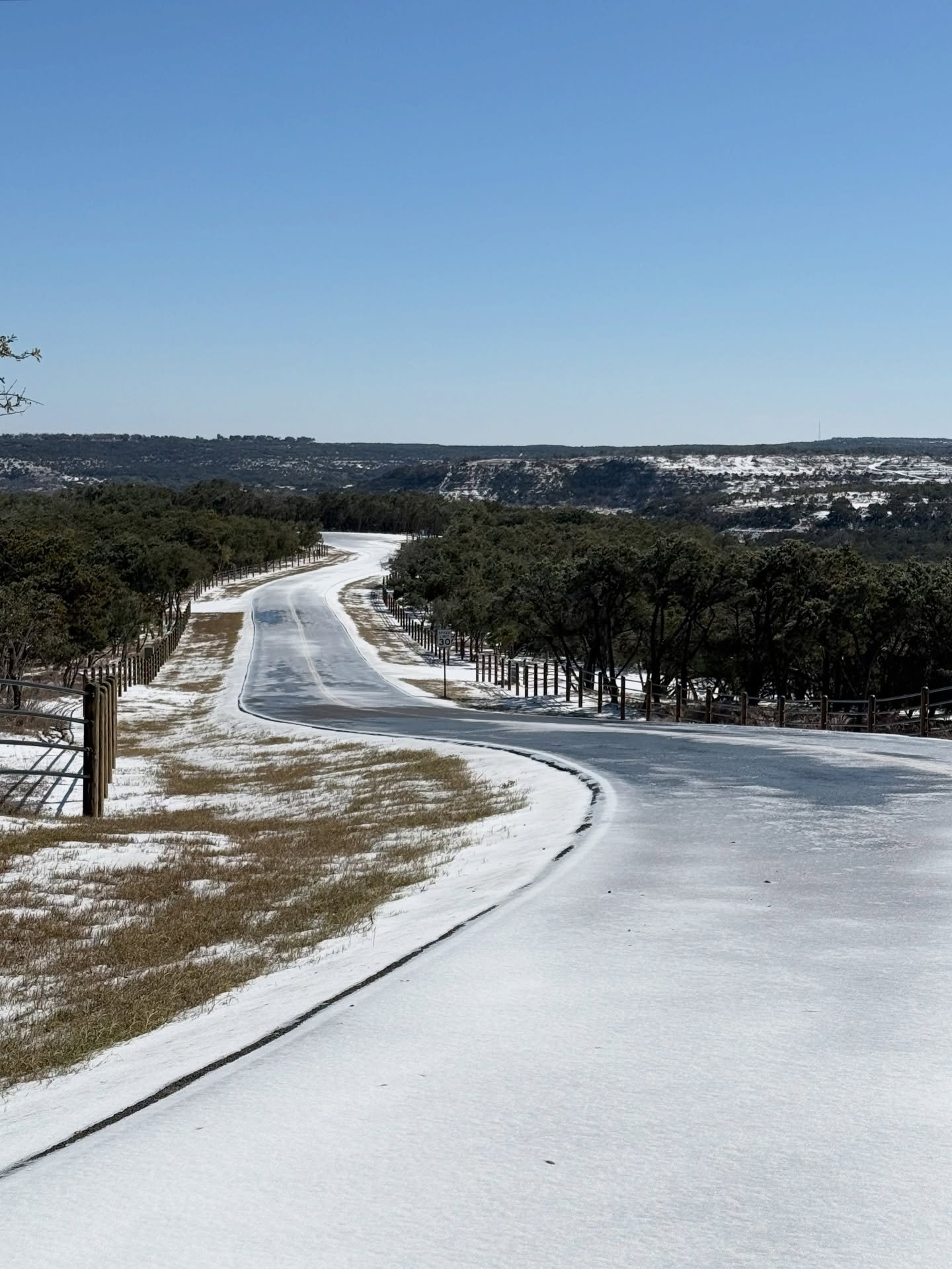 It&rsquo;s a bit chilly over here at RanchesAt Dripping Springs! 🥶 #texashillcountry #drippingsprings #ranchesat