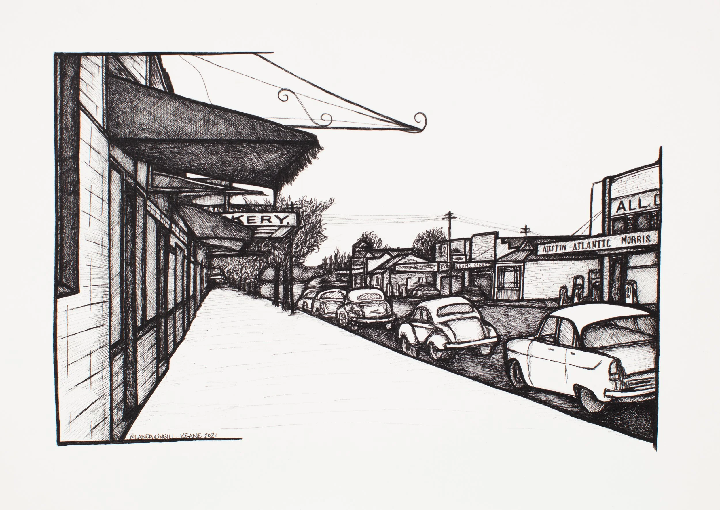 Fitzmaurice
A4 Pigment Pen on paper
Revisit Exhibition 2021 