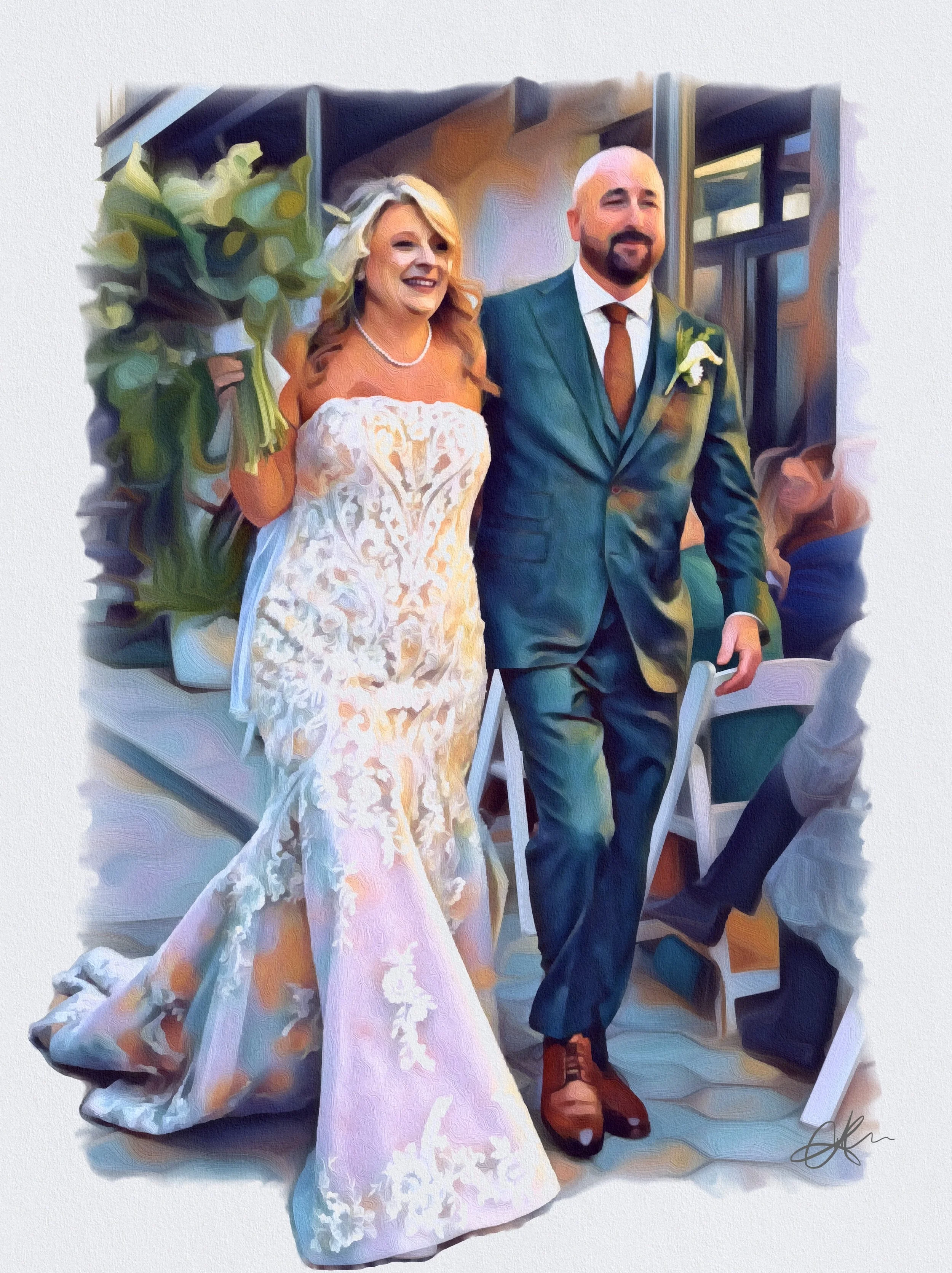 Custom Milestone Oil Portraits