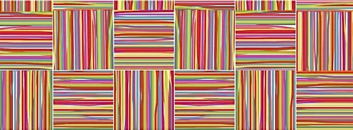 3D Nouveau Stained Glass Collage - Andrea LiquidArt