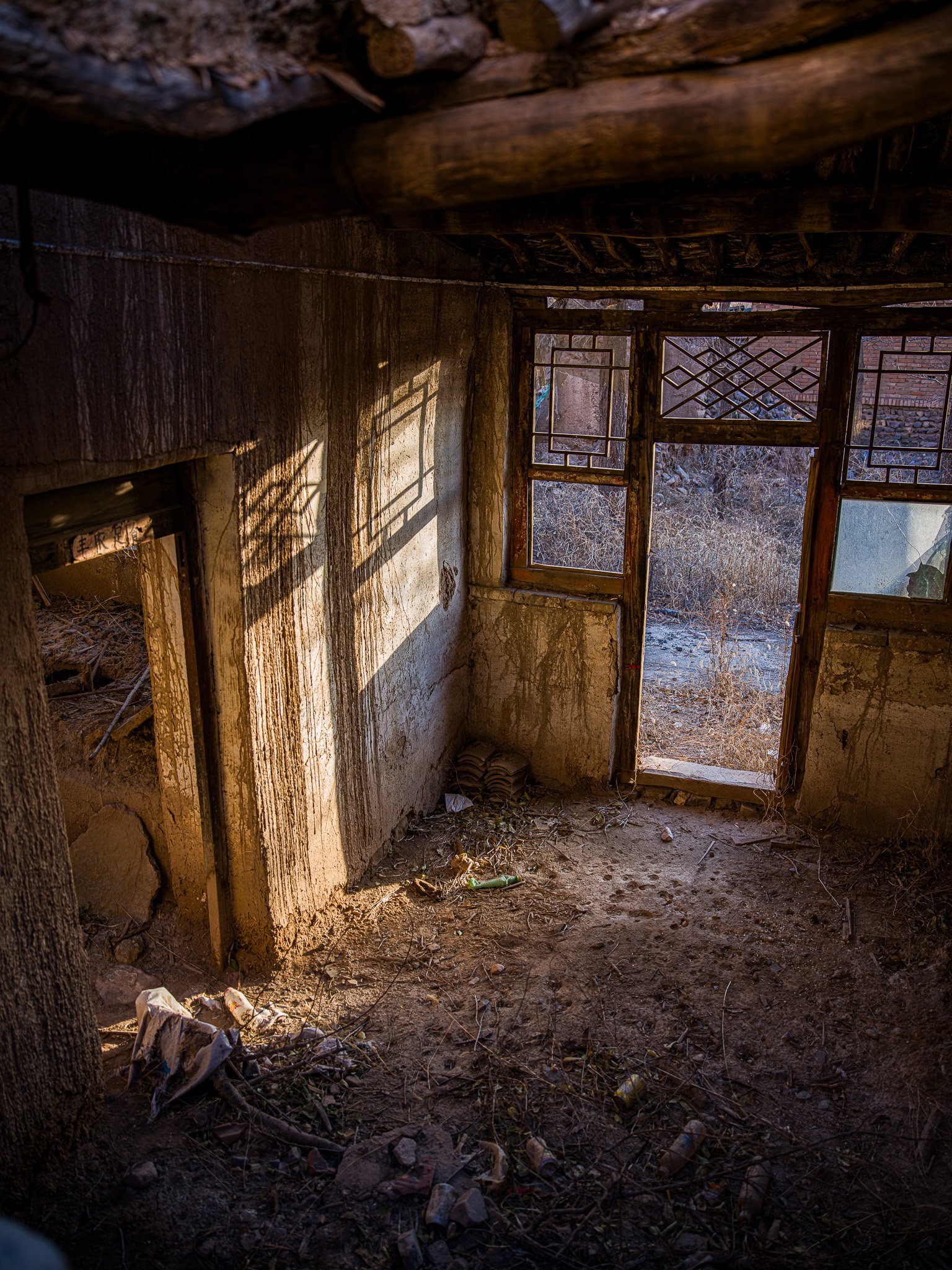 The Light Stayed Longer Than the House