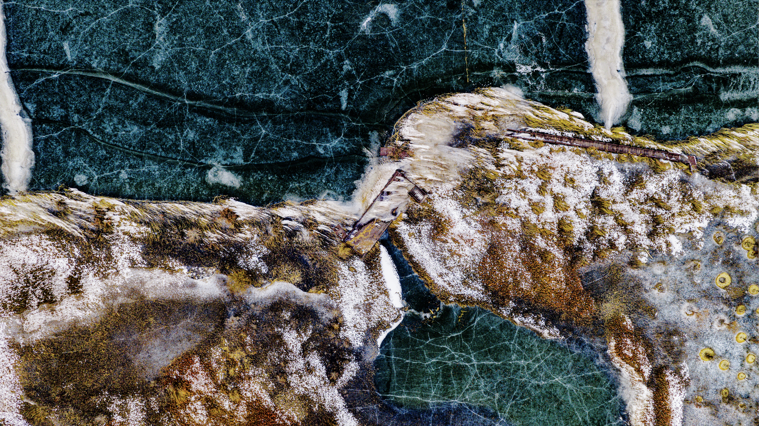 A Line Where the Surface Gave Way