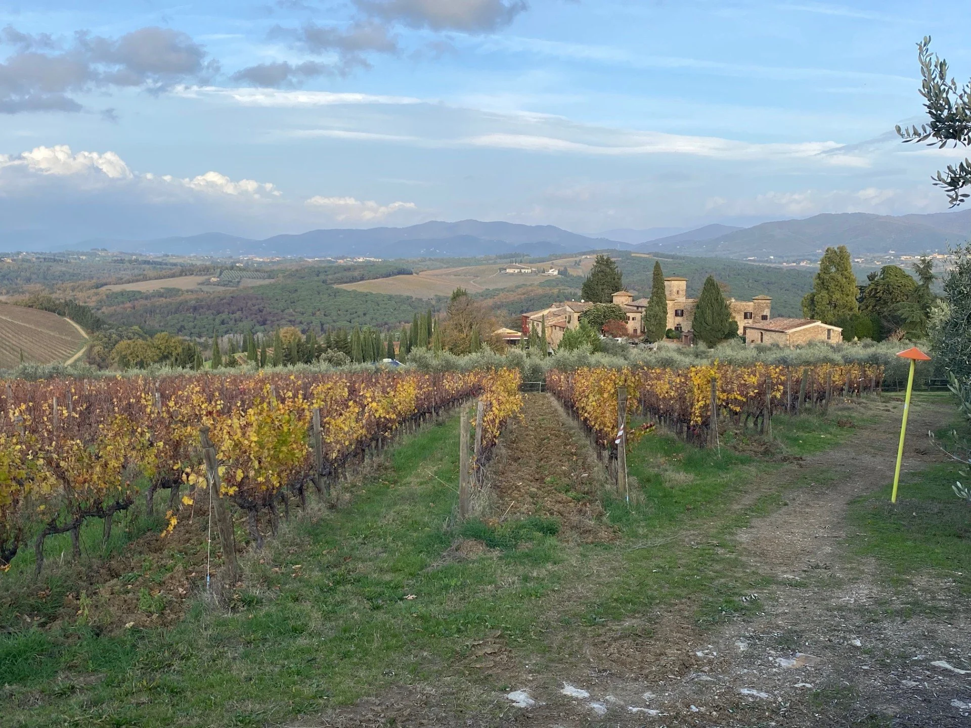 Tuscan countryside south of Florence