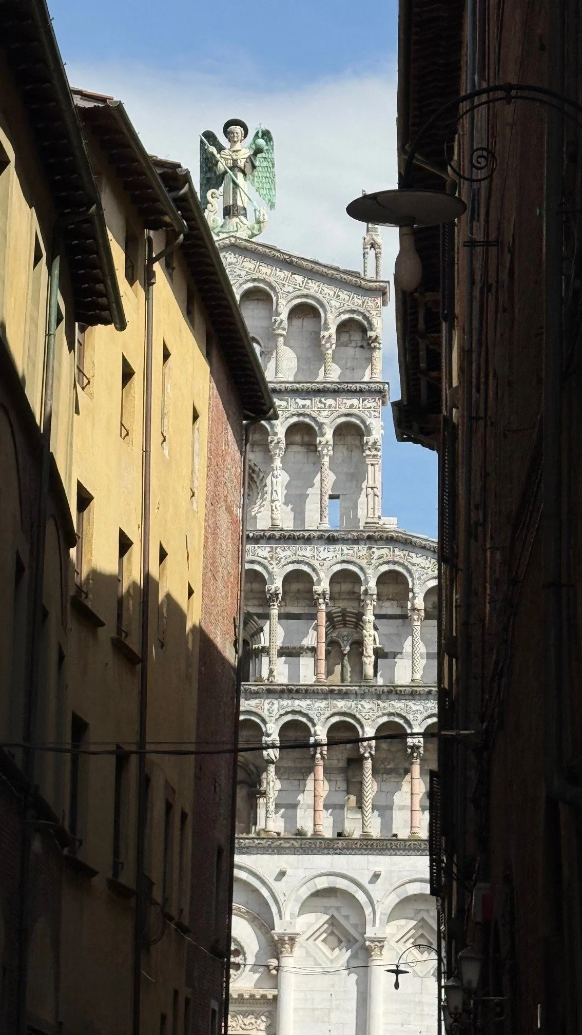 Lucca is a small, gentle, elegant Renaissance town in Tuscany