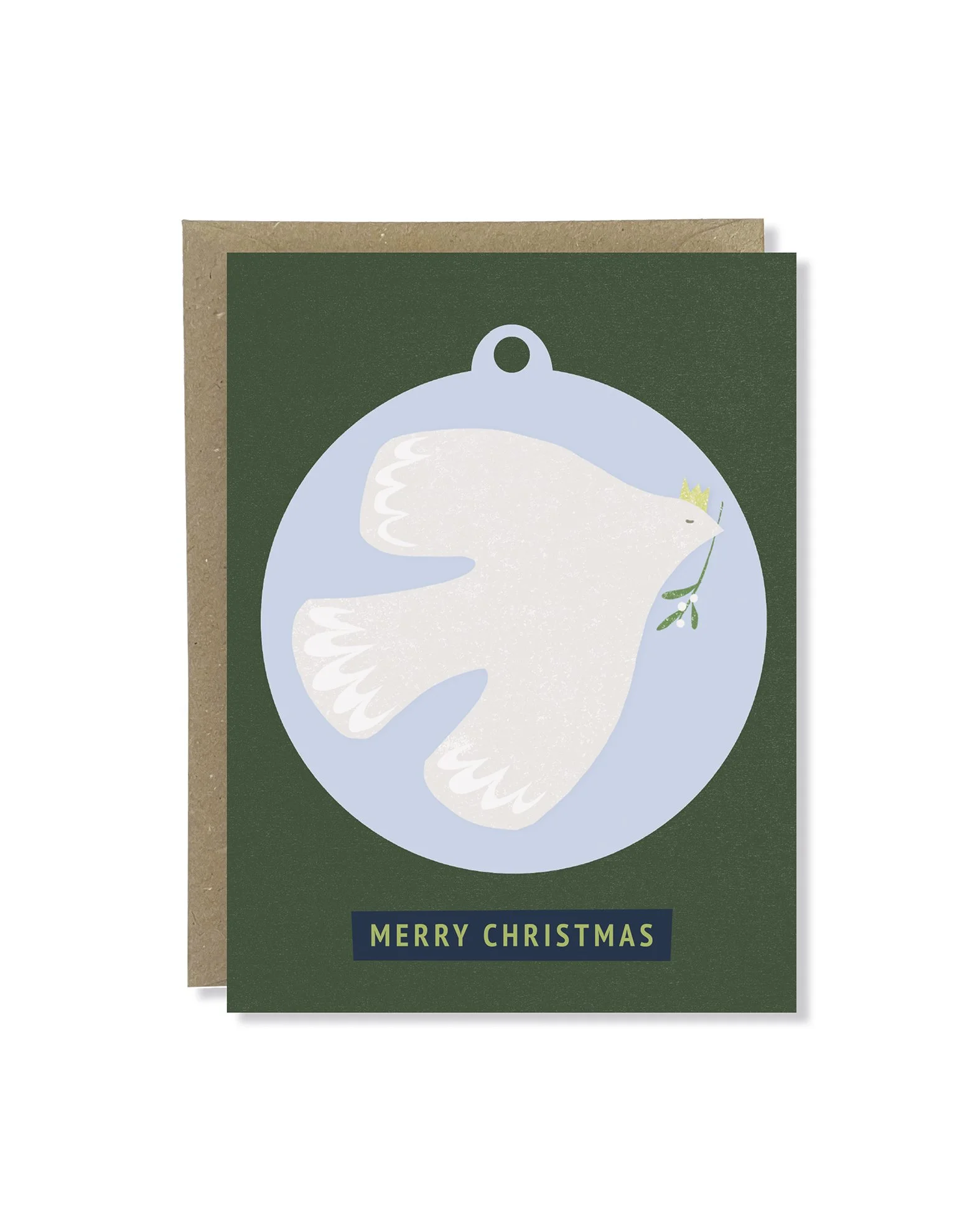 Christmas Dove card
