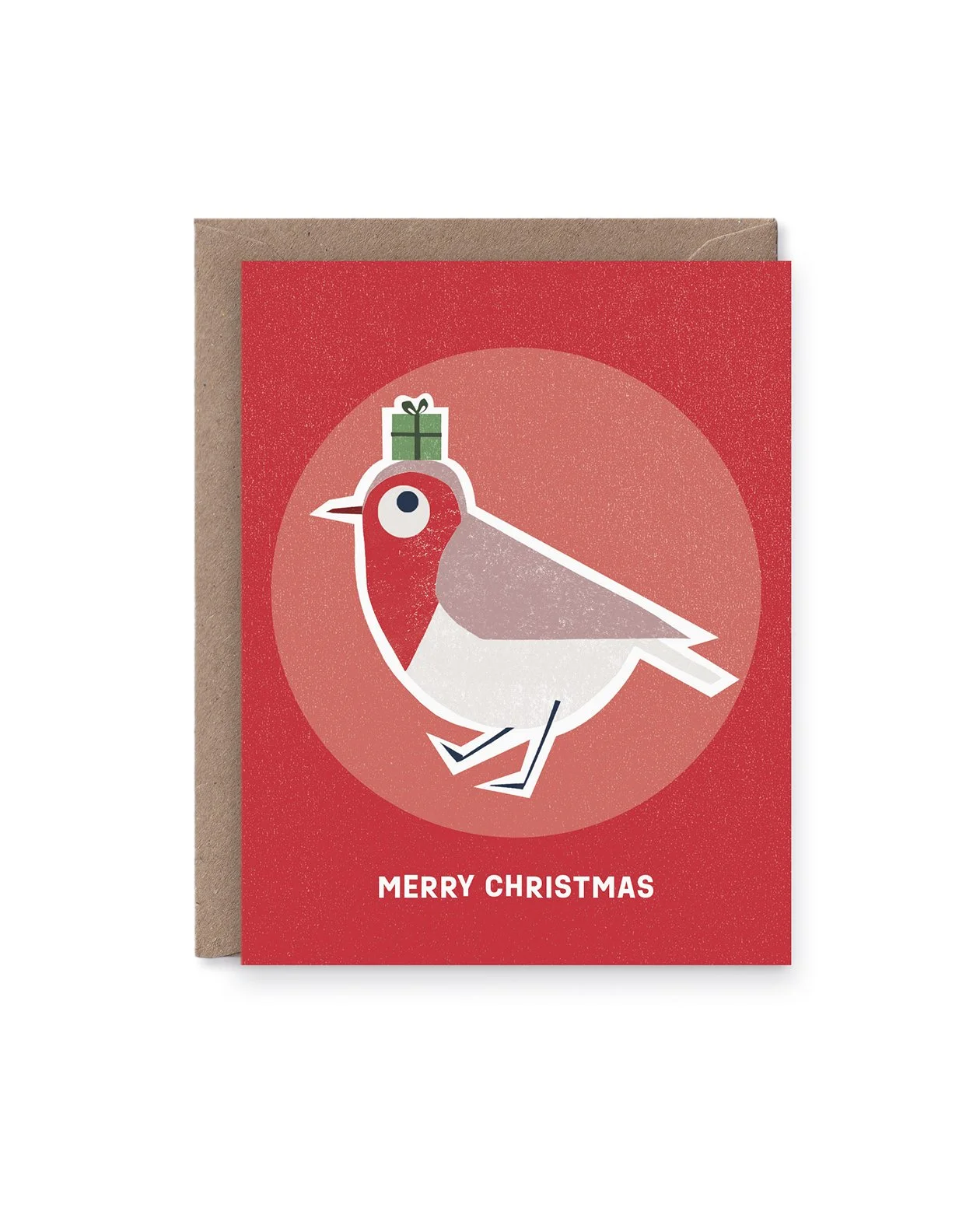 Merry Robin card