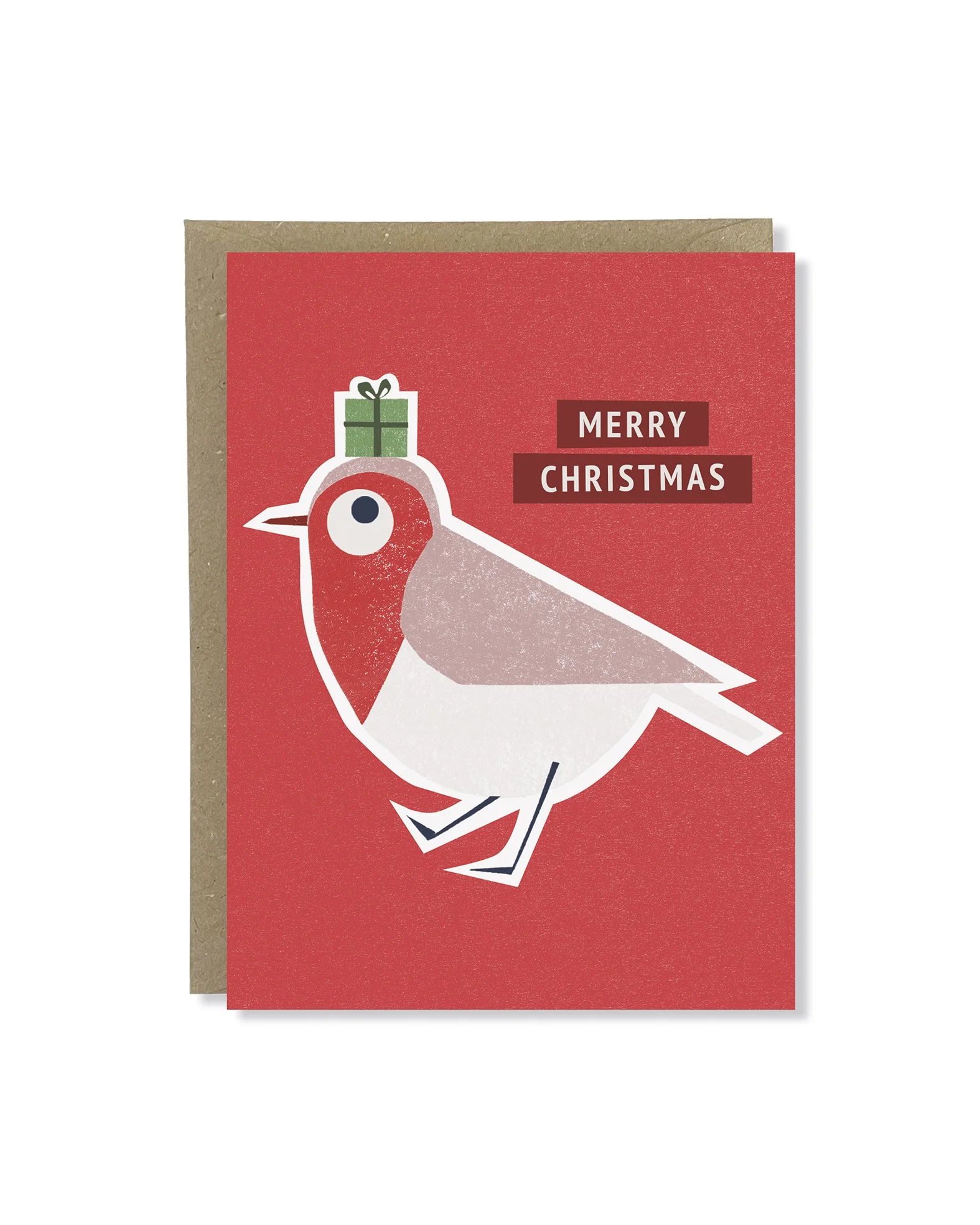 Merry Robin card