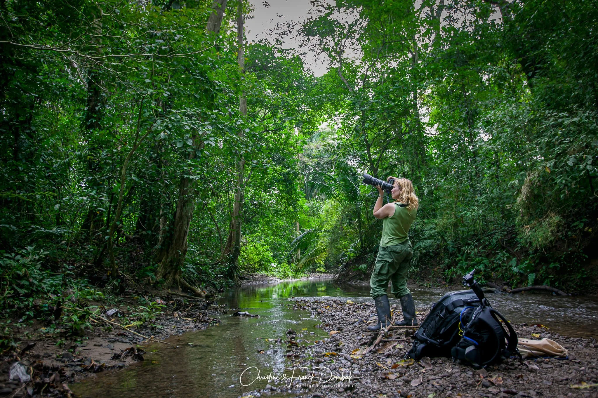 Christine & Franck Dziubak, wildlife and nature photographers, Costa Rica