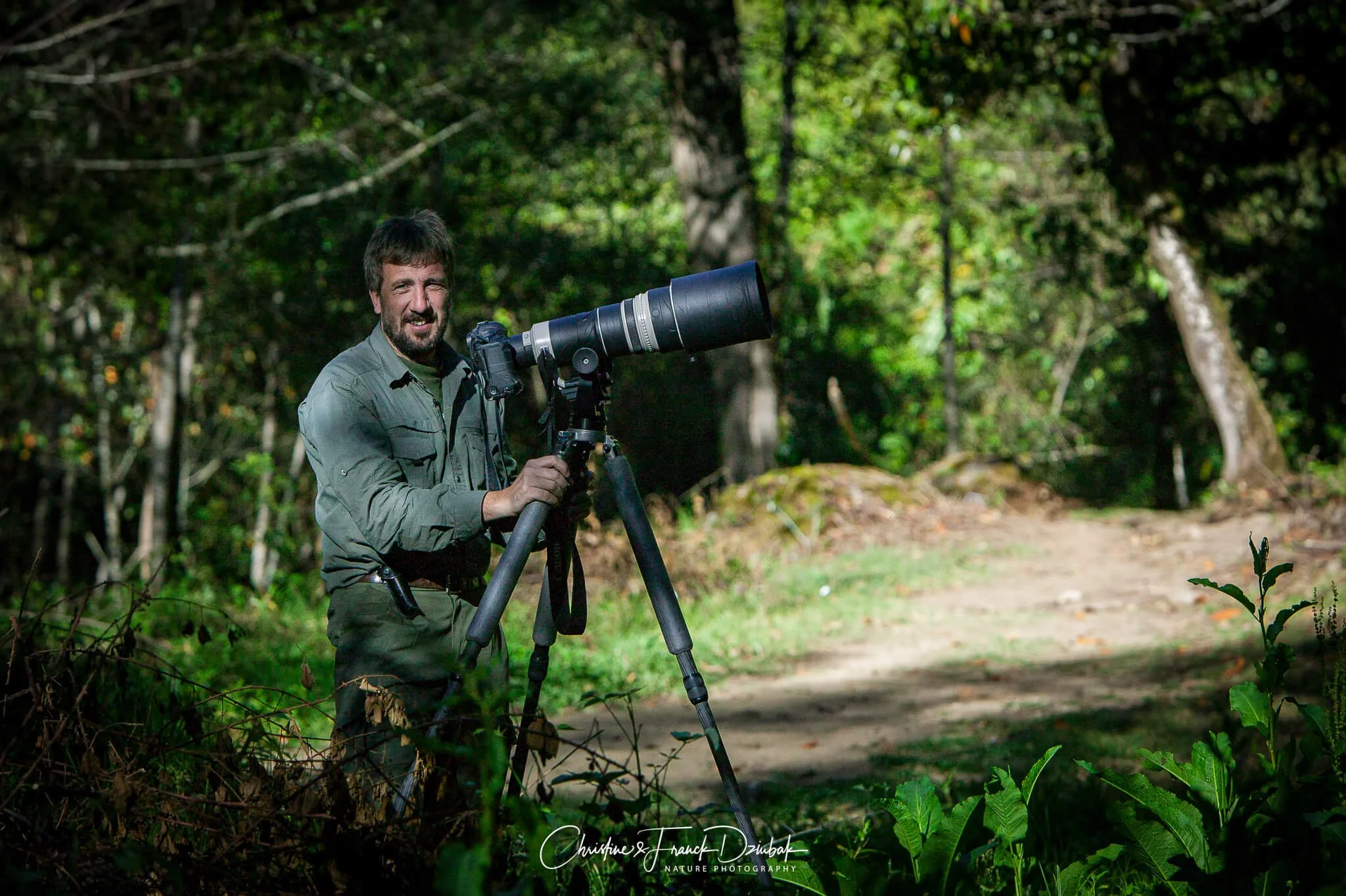 Christine & Franck Dziubak, wildlife and nature photographers, Costa Rica