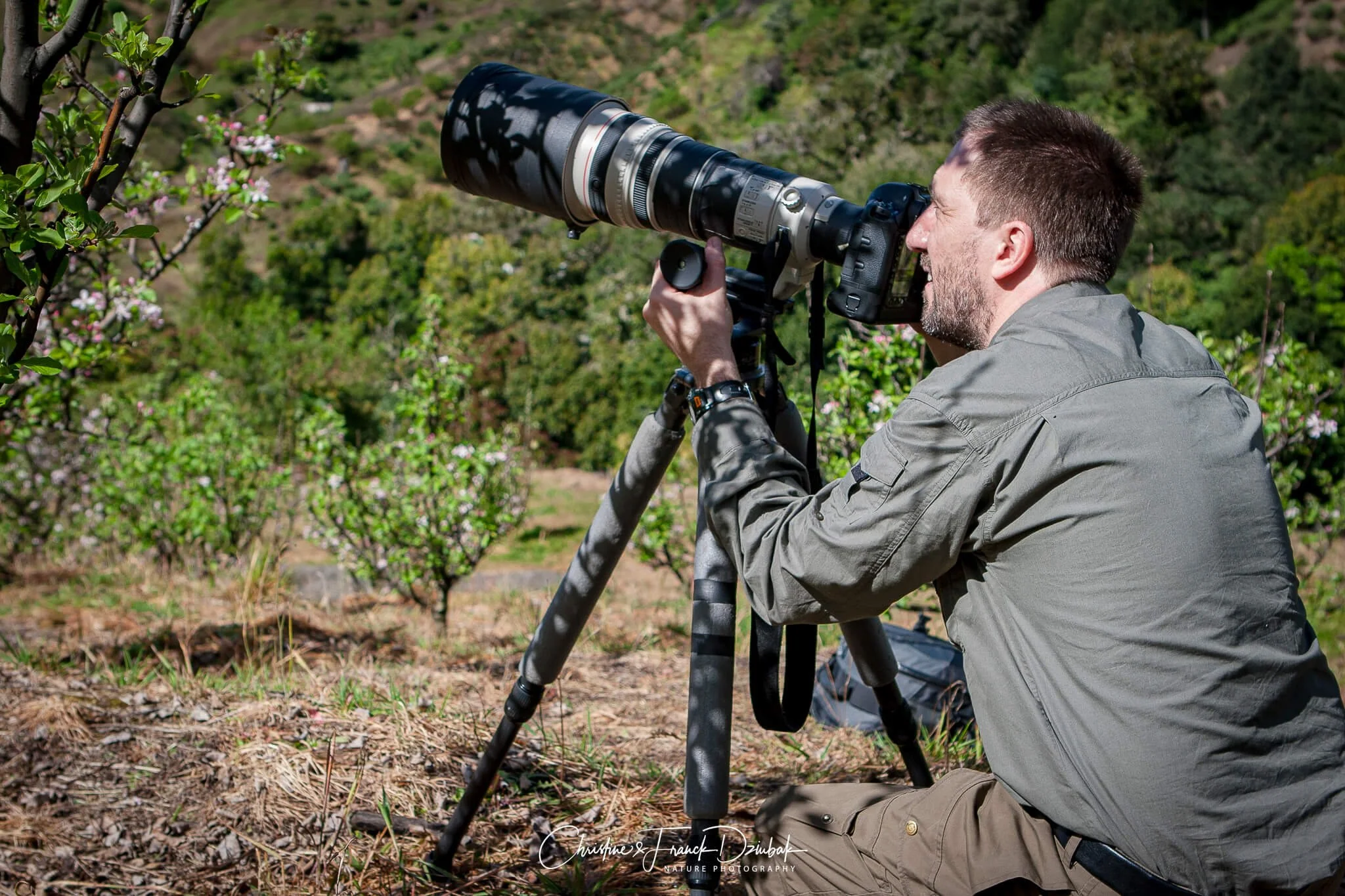 Christine & Franck Dziubak, wildlife and nature photographers, Costa Rica