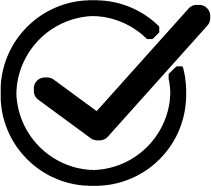 A simple black-and-white line drawing of a butterfly with symmetrical patterns on its wings.