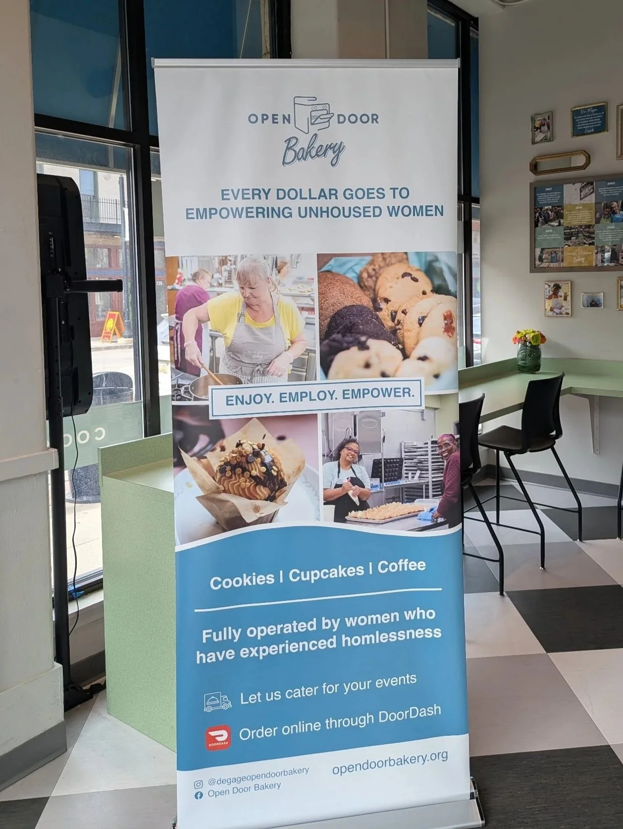 Open Door Bakery Banner