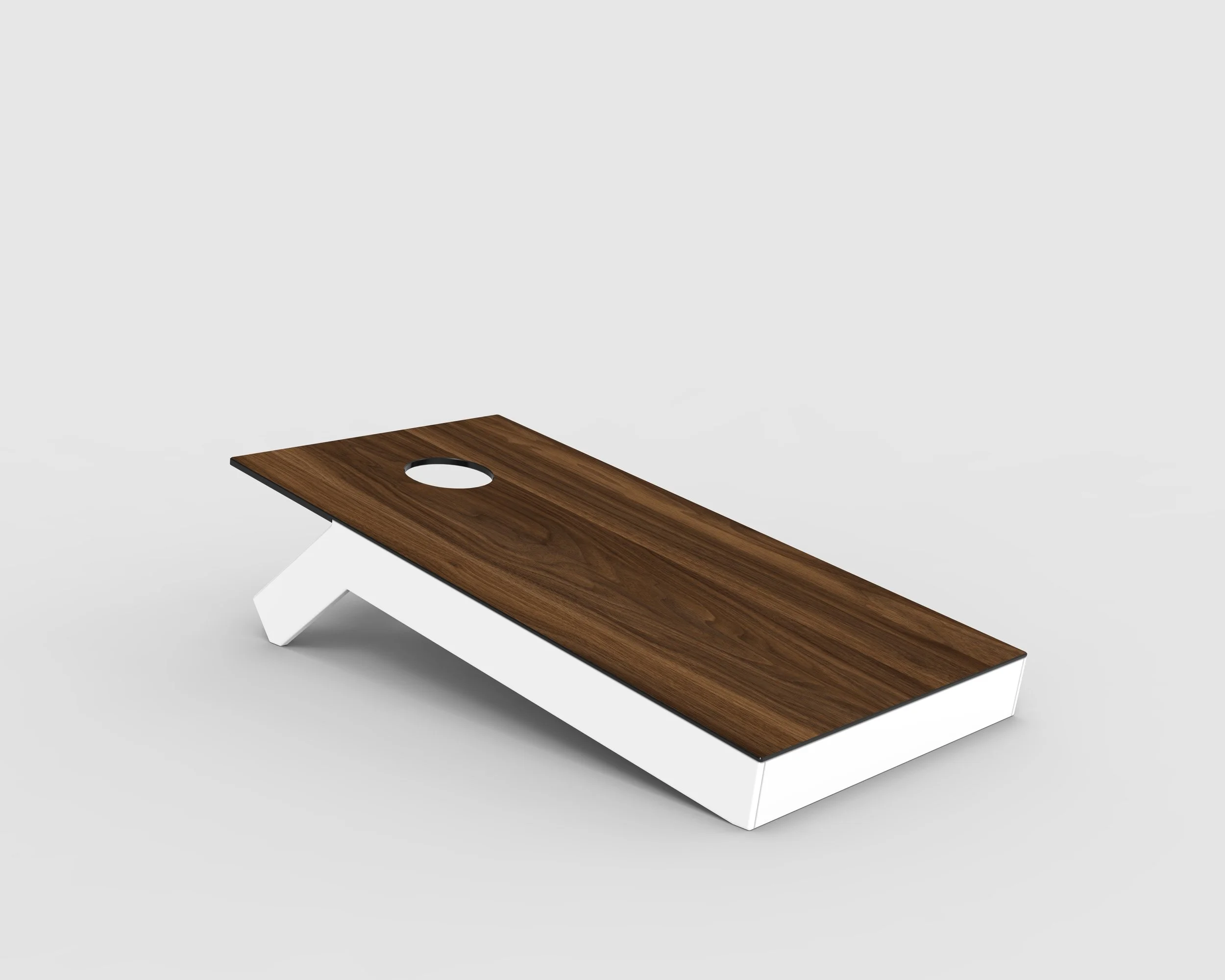 White &amp; Madison Walnut