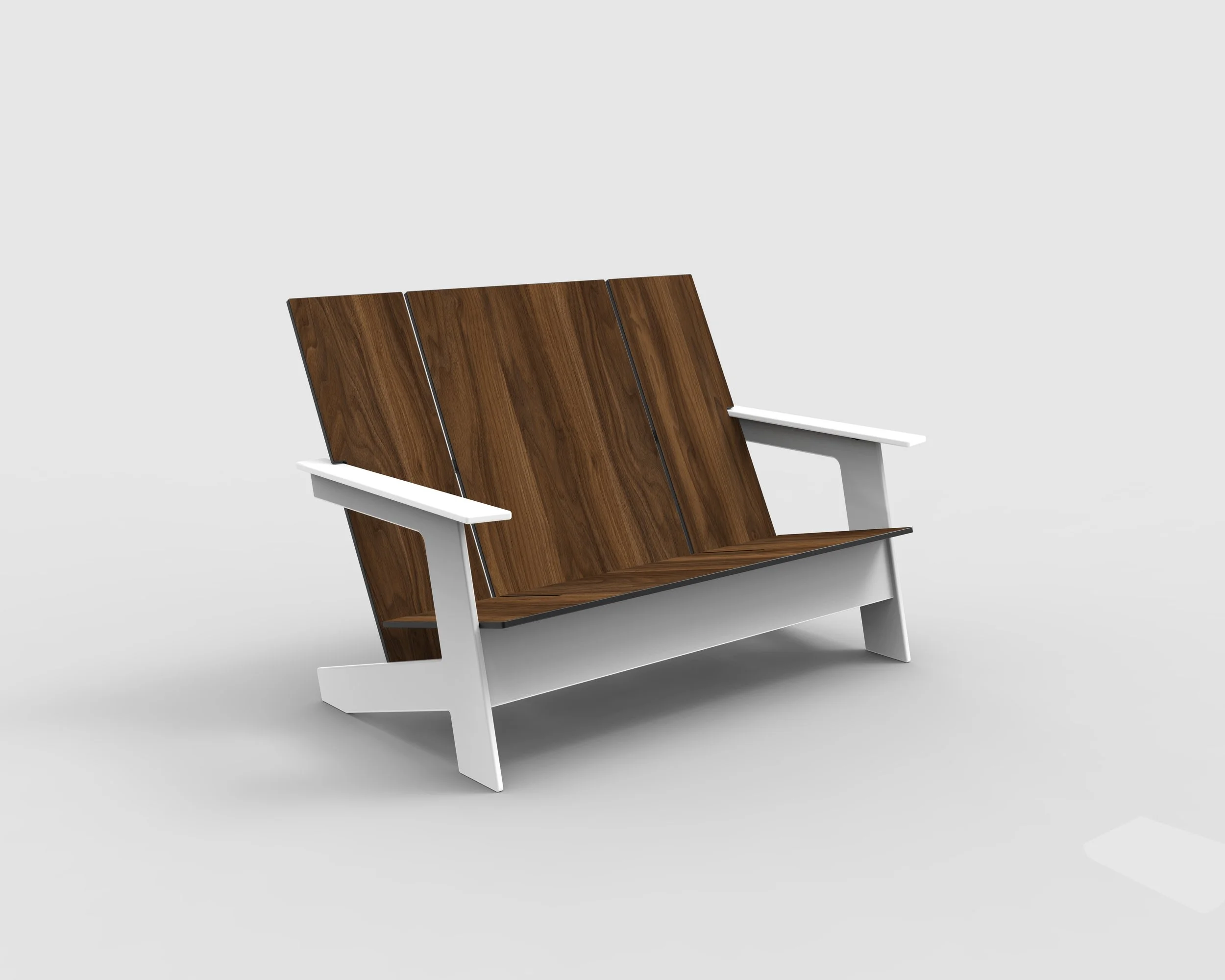 Madison Walnut &amp; White