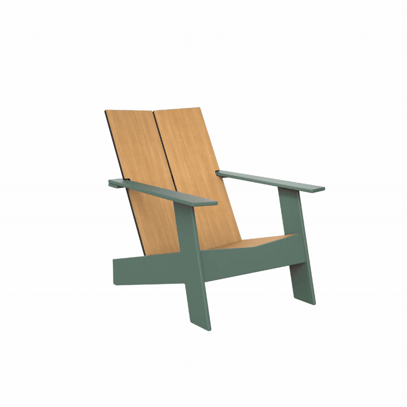 Modern Adirondack Lounge Chair for commercial projects