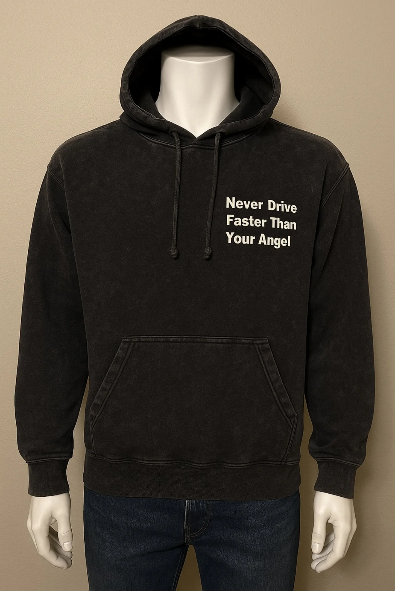 Acid Wash Comfort Hoodie