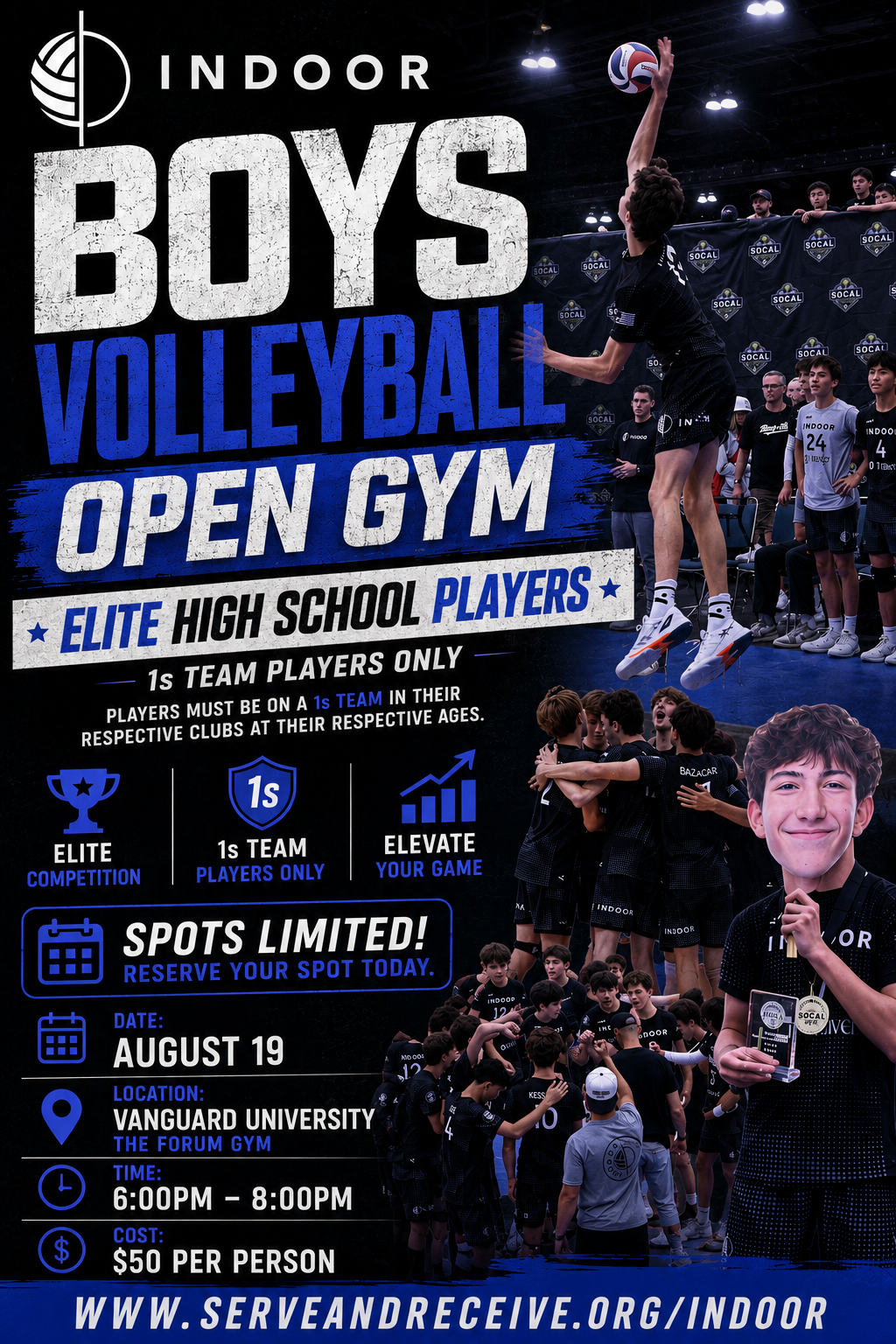 INDOOR High School Boys Open Gym