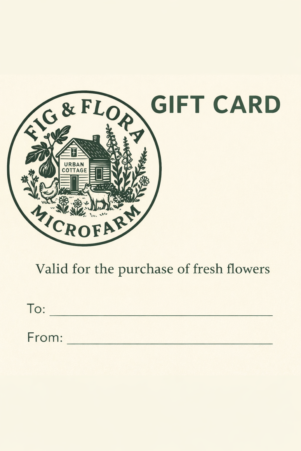 Bouquet Giftcards