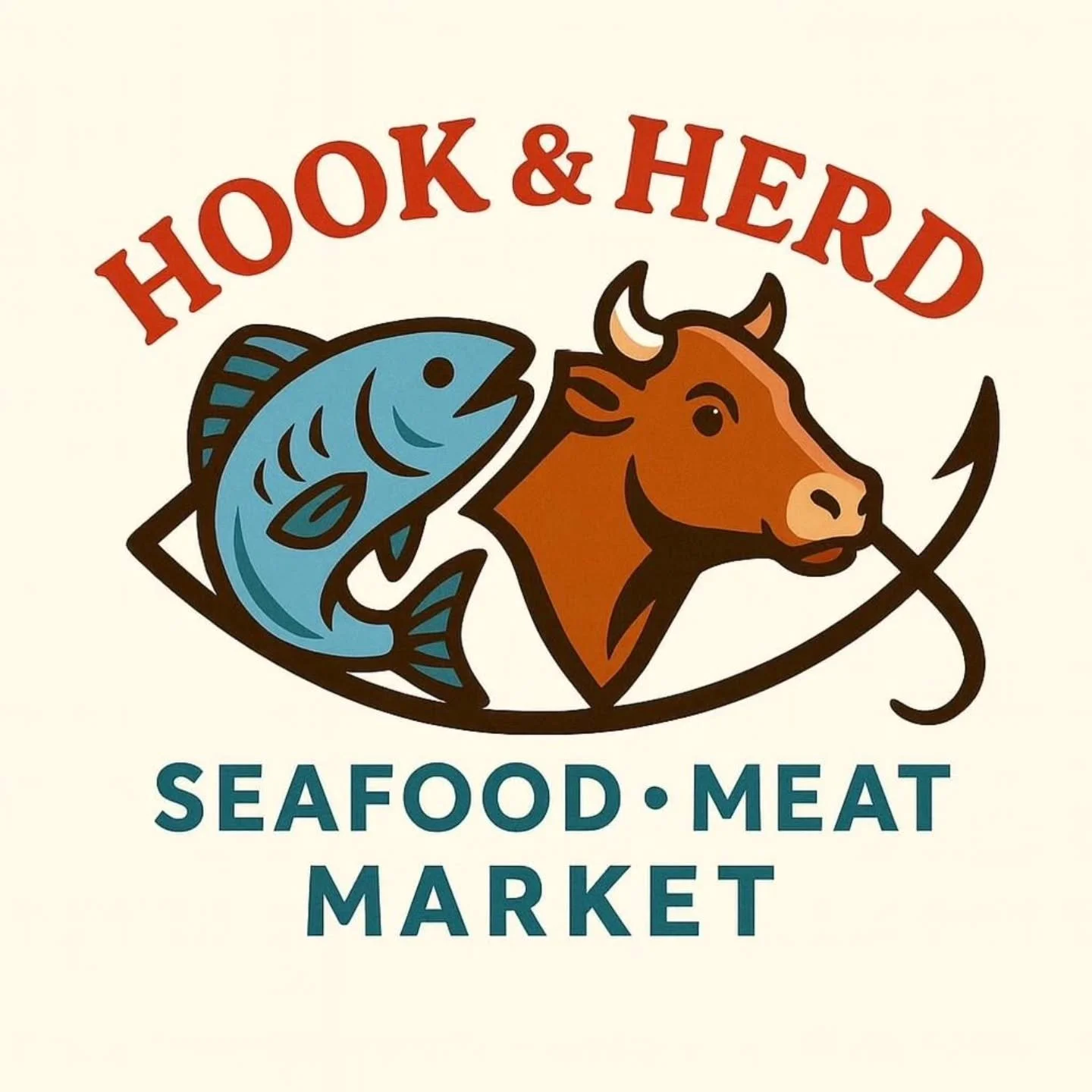 Hook and Herd Seafood and Meat Market coming soon to Summerfield Florida area!! 🦞🥩 only the best!!!! 
God at the center of it all