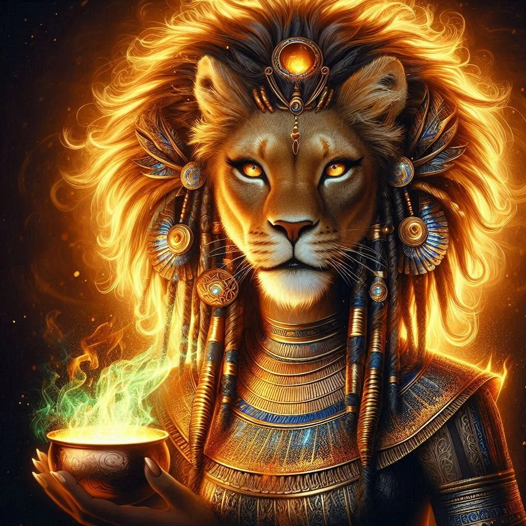 The Sekhmet Forge: Sovereign Alchemy Session 60 mins