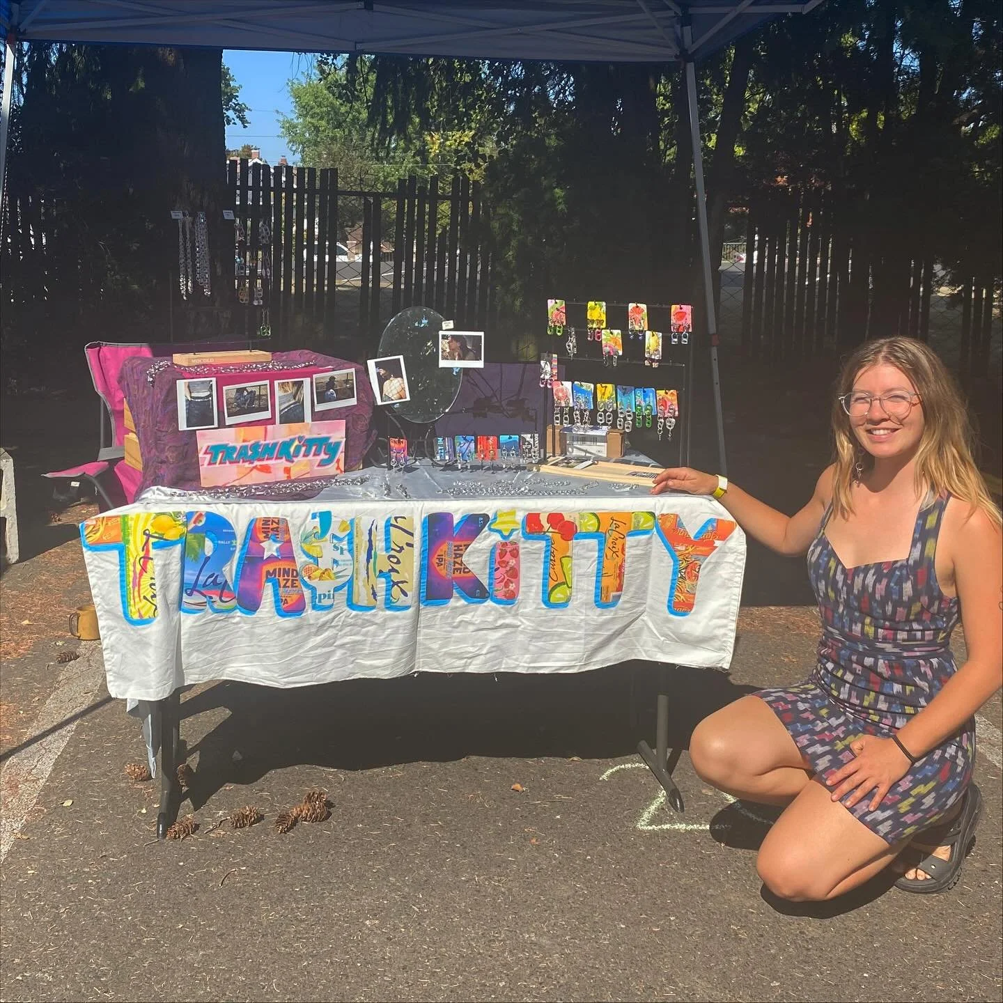 Such an amazing time vending with @cloudcityflea yesterday!!! Thank you to all my customers and friends who came out to support. Much love&lt;3