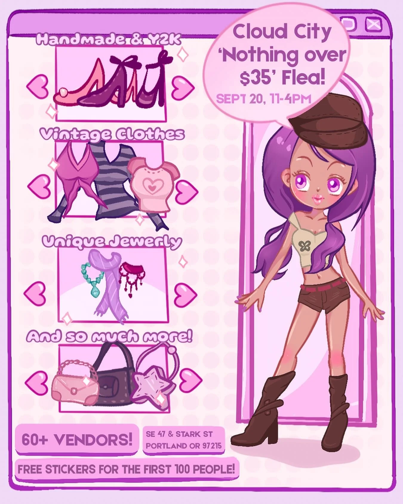 Today! Come through 11-4pm.