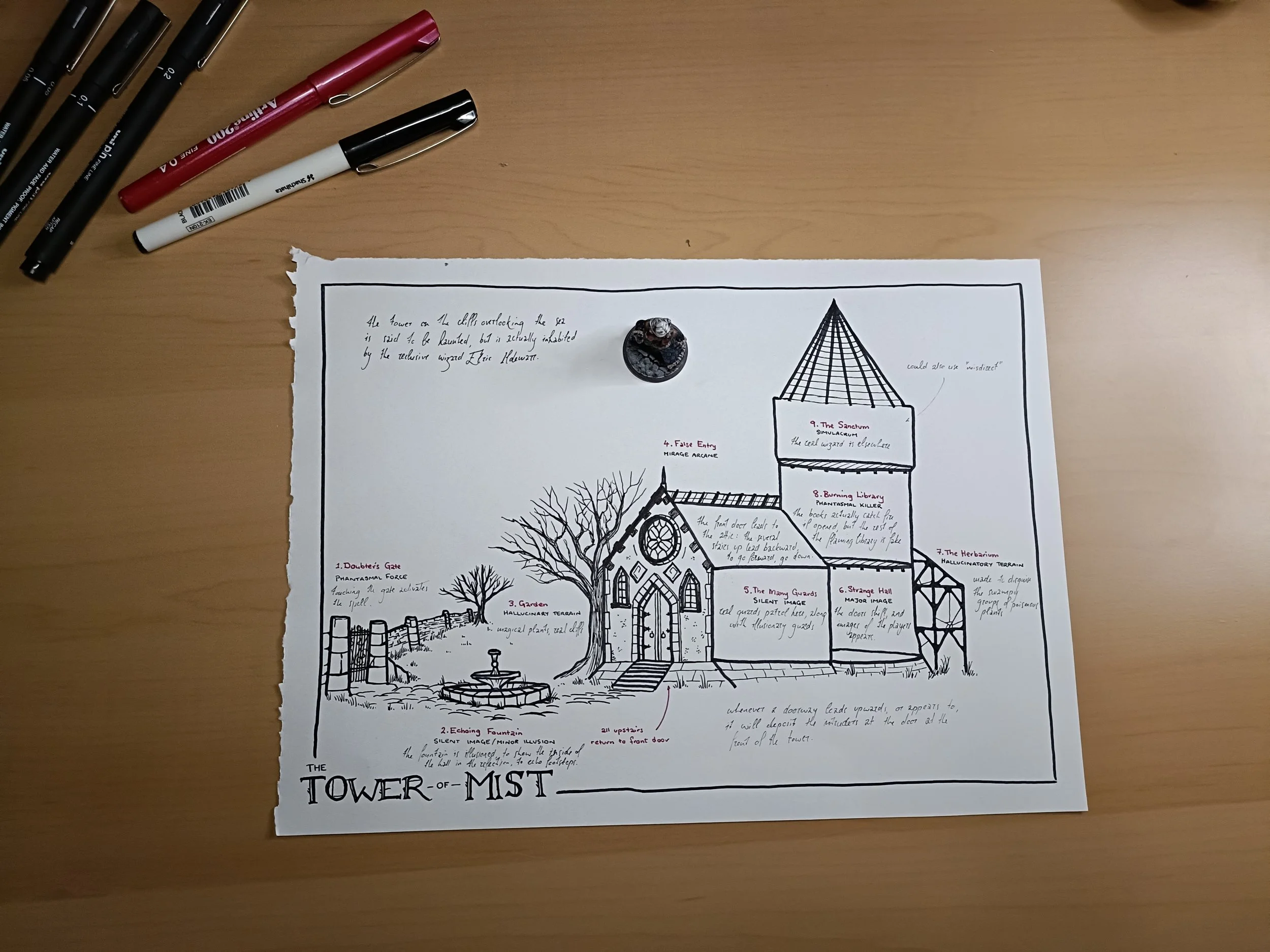Day 18 | Tower of Mist, illusionist's tower