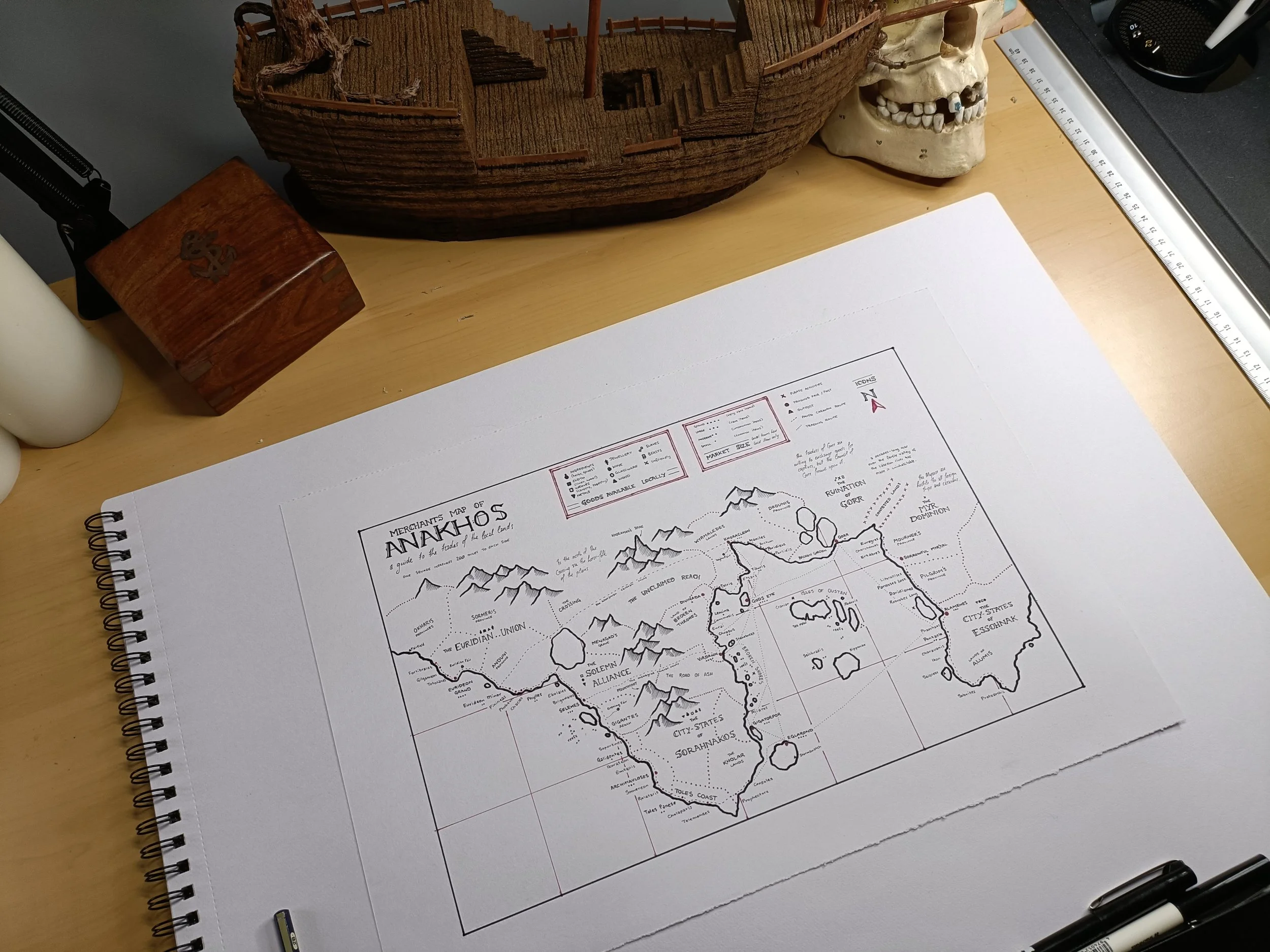 Day 10 | Merchantman's Map, trading chart