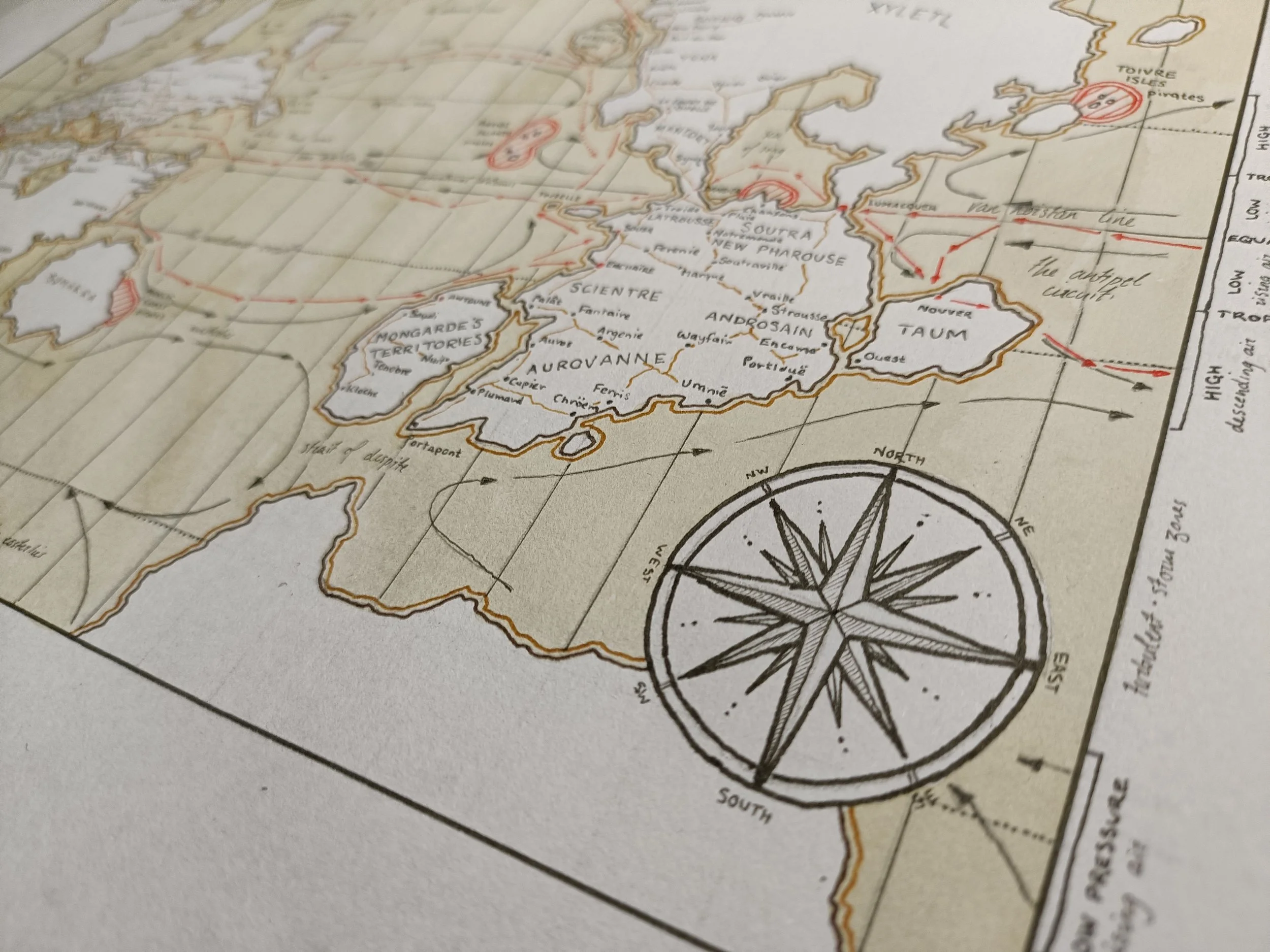 World Map | Compass