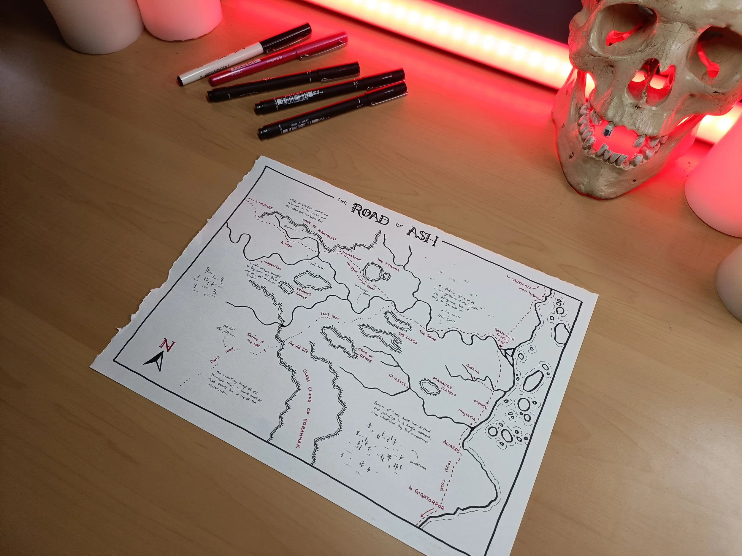 Day 25 | Road of Ash, a desolation