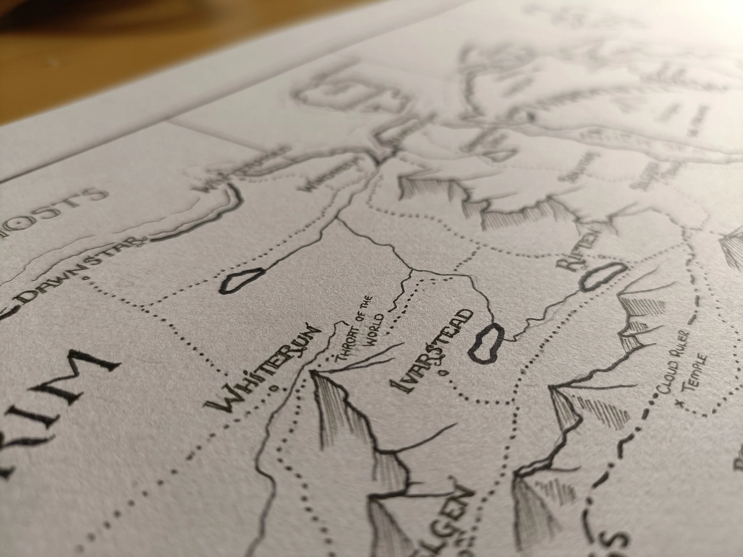 Book Insert Style | Black Ink on Paper