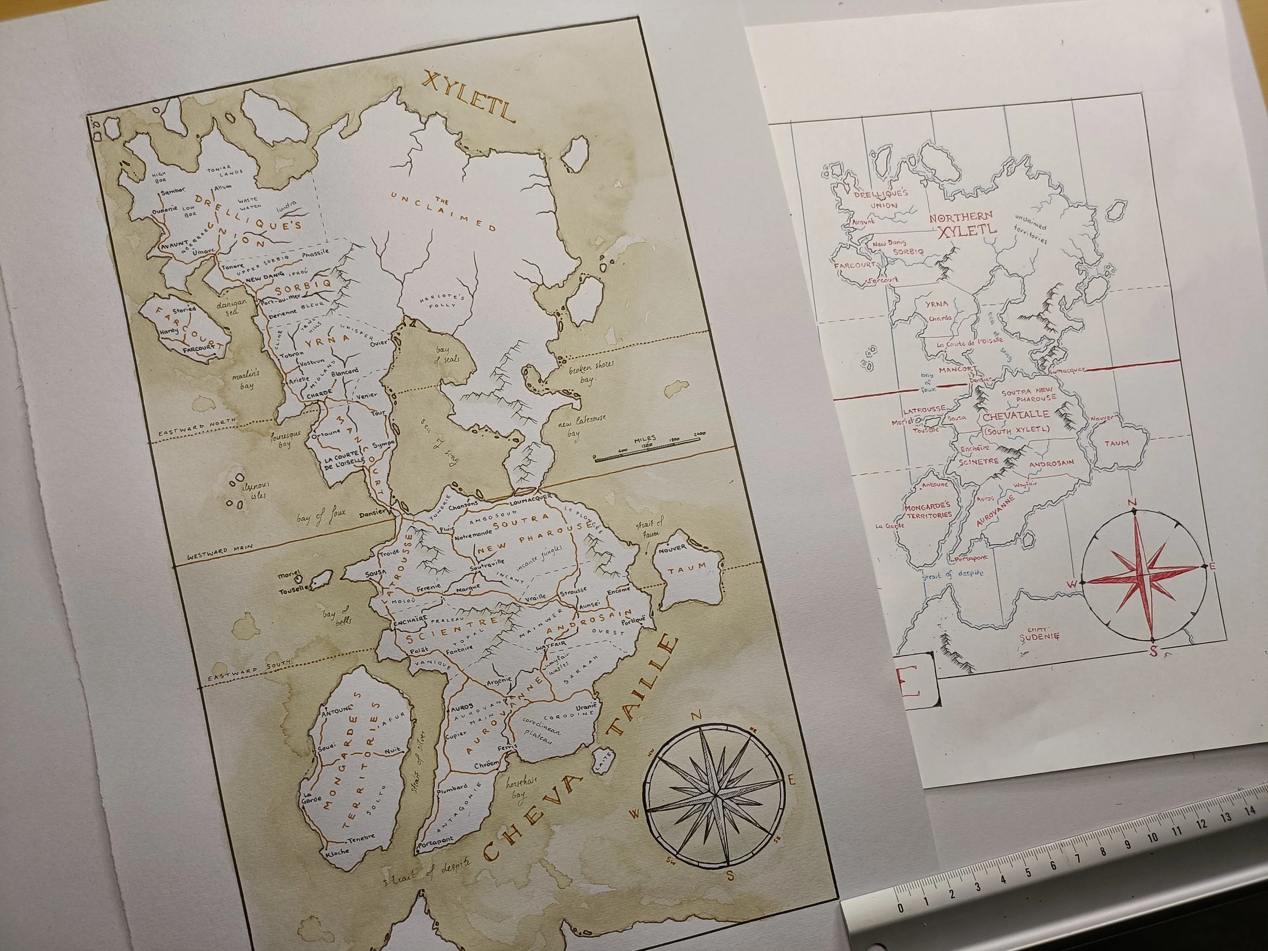 Continental Map
