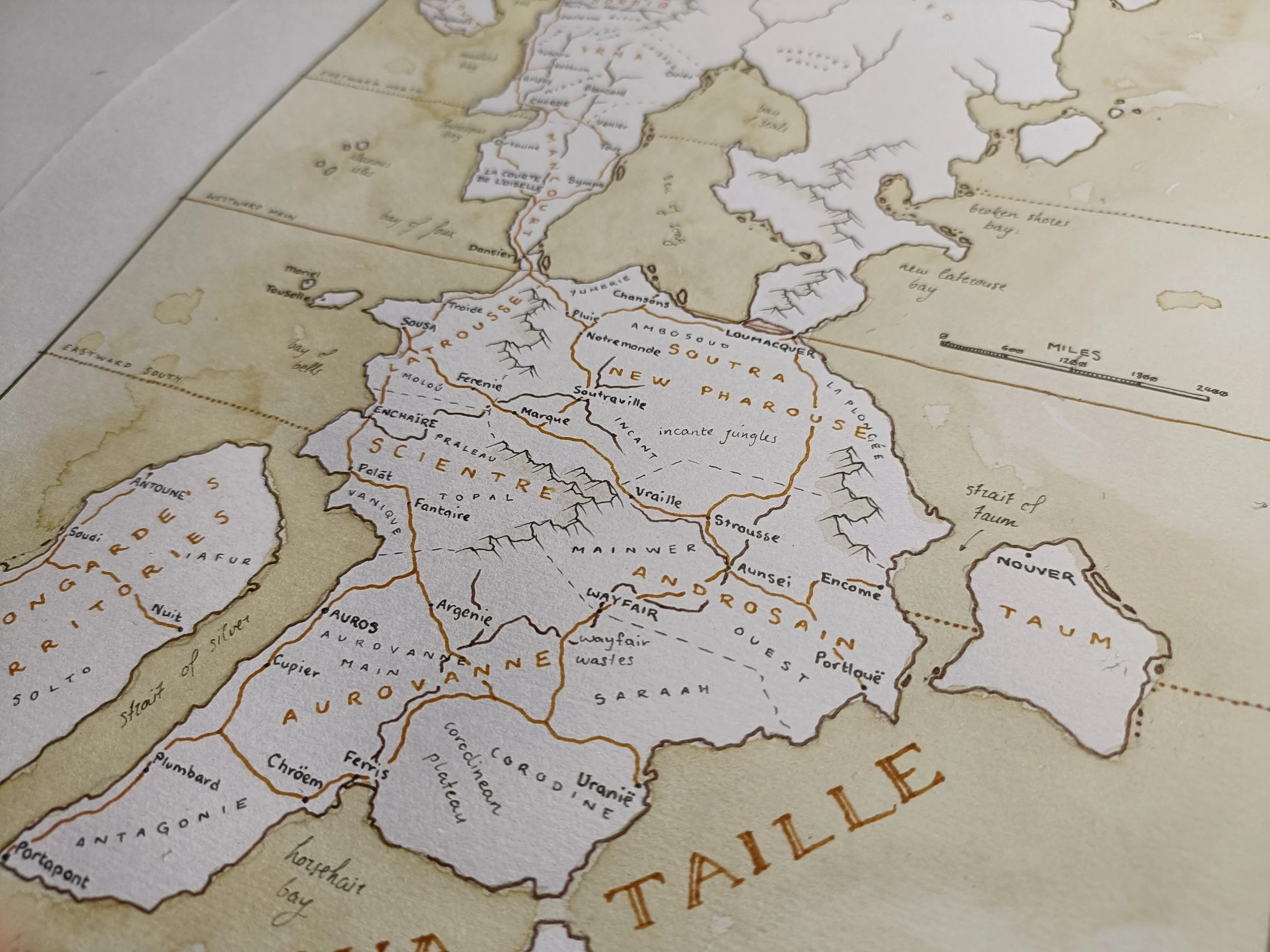 Continental Map | Road Network