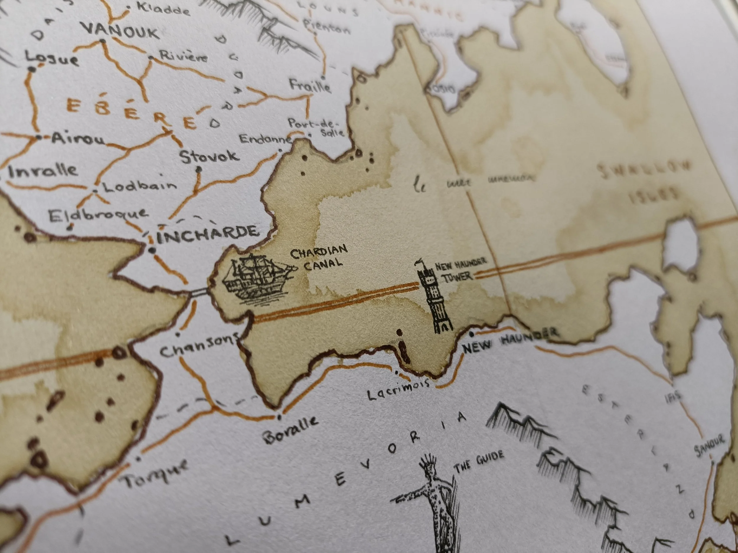 Illustrated Map | Sites of interest