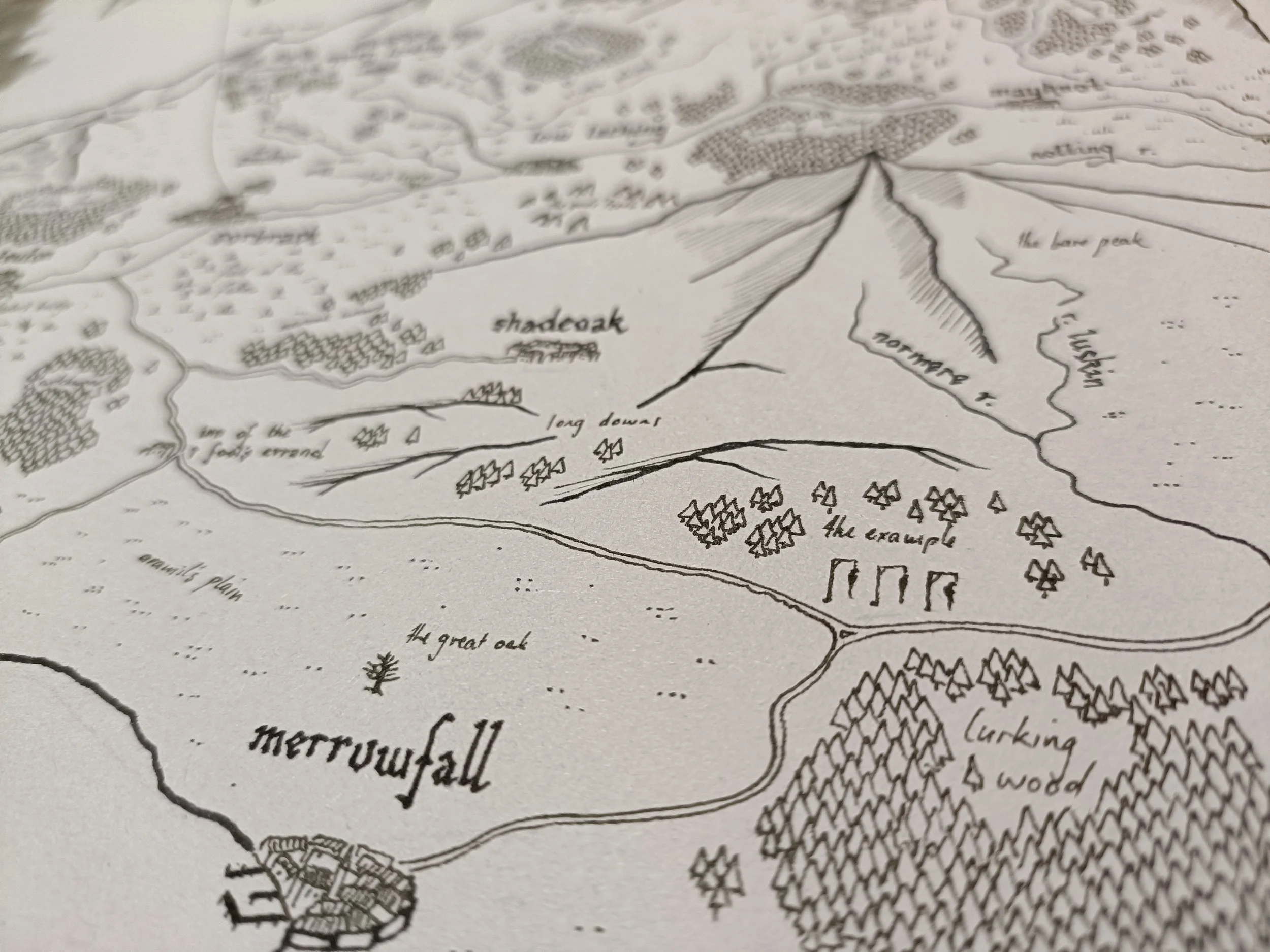 Writers Illustrated Map
