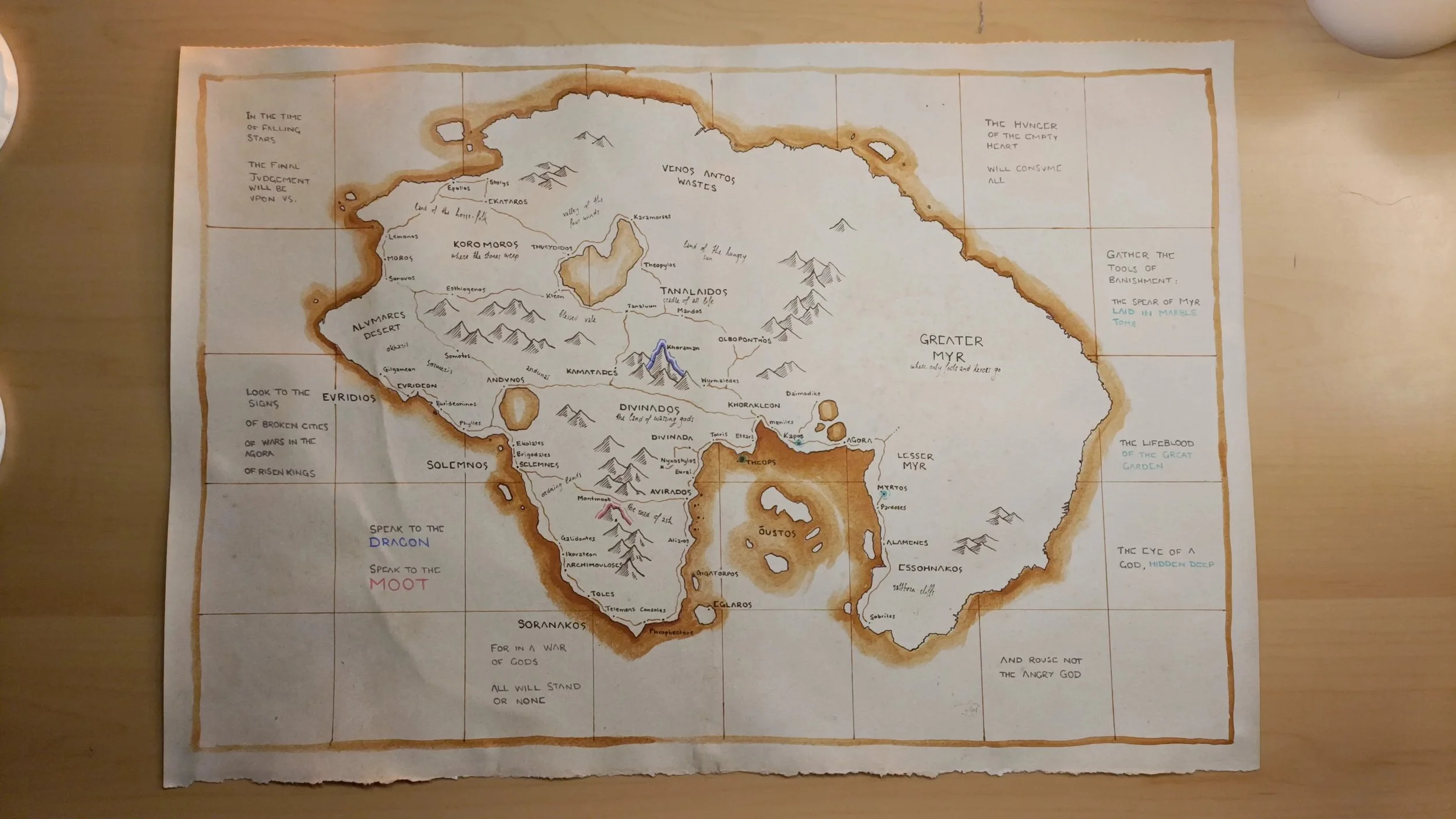 Day 9 | Ancient Ahnakos, buried map