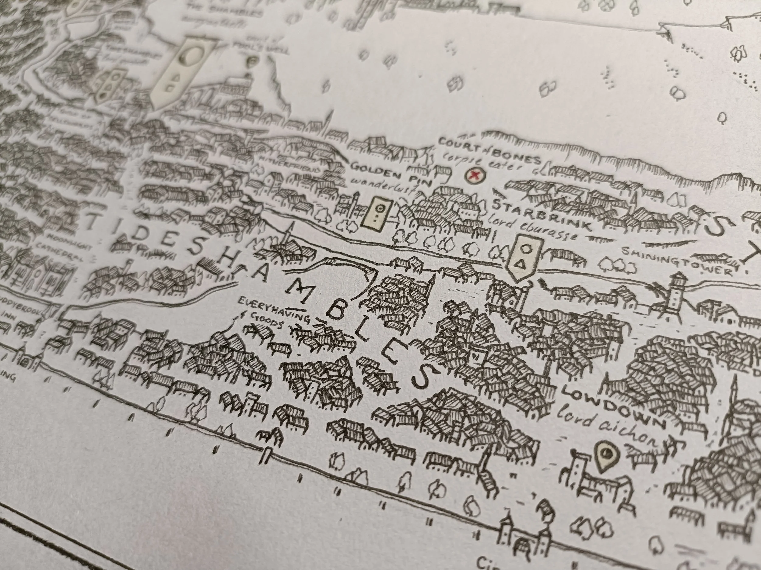 Isometric Map | Close up