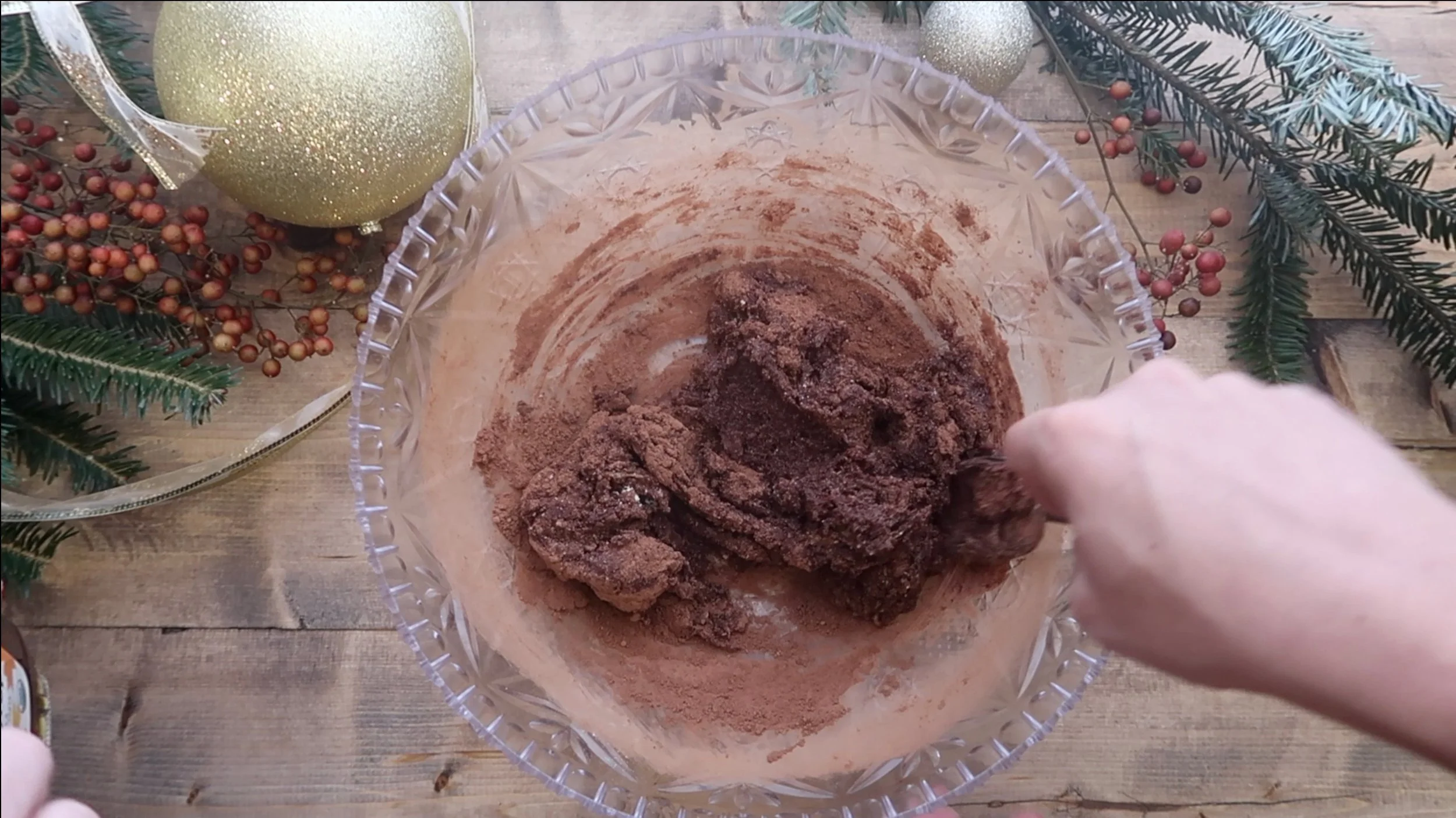 Step 3 MIX Giant Chewy Chocolate Chocolate Chip Cookies