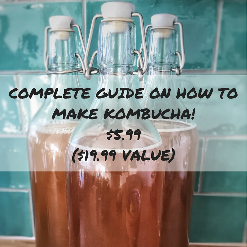 CHECK OUT HOW TO MAKE KOMBUCHA GUIDE BELOW!
