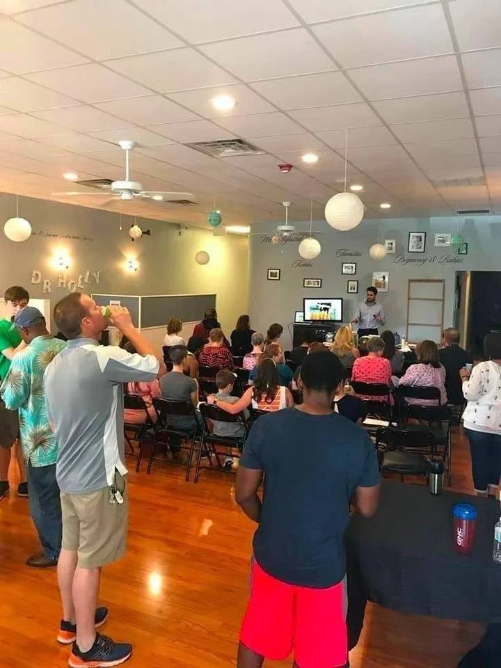 We cap off our events at 40 people, so that everyone can enjoy the experience without the event feeling too crowded. Tickets go FAST!