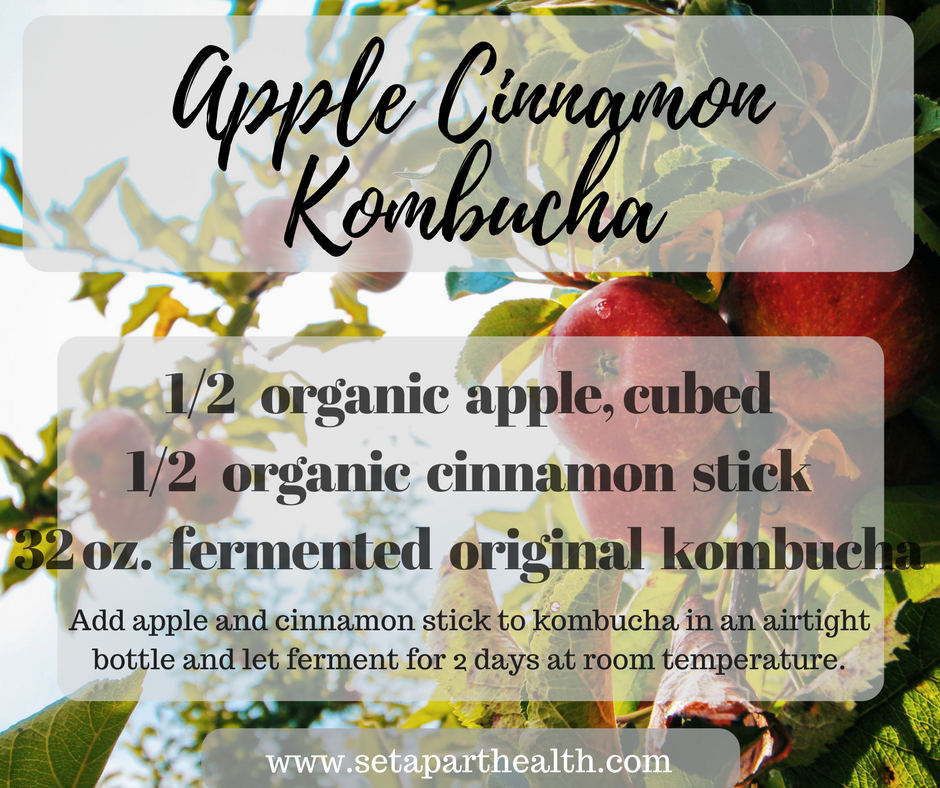 Apple Cinnamon Kombucha